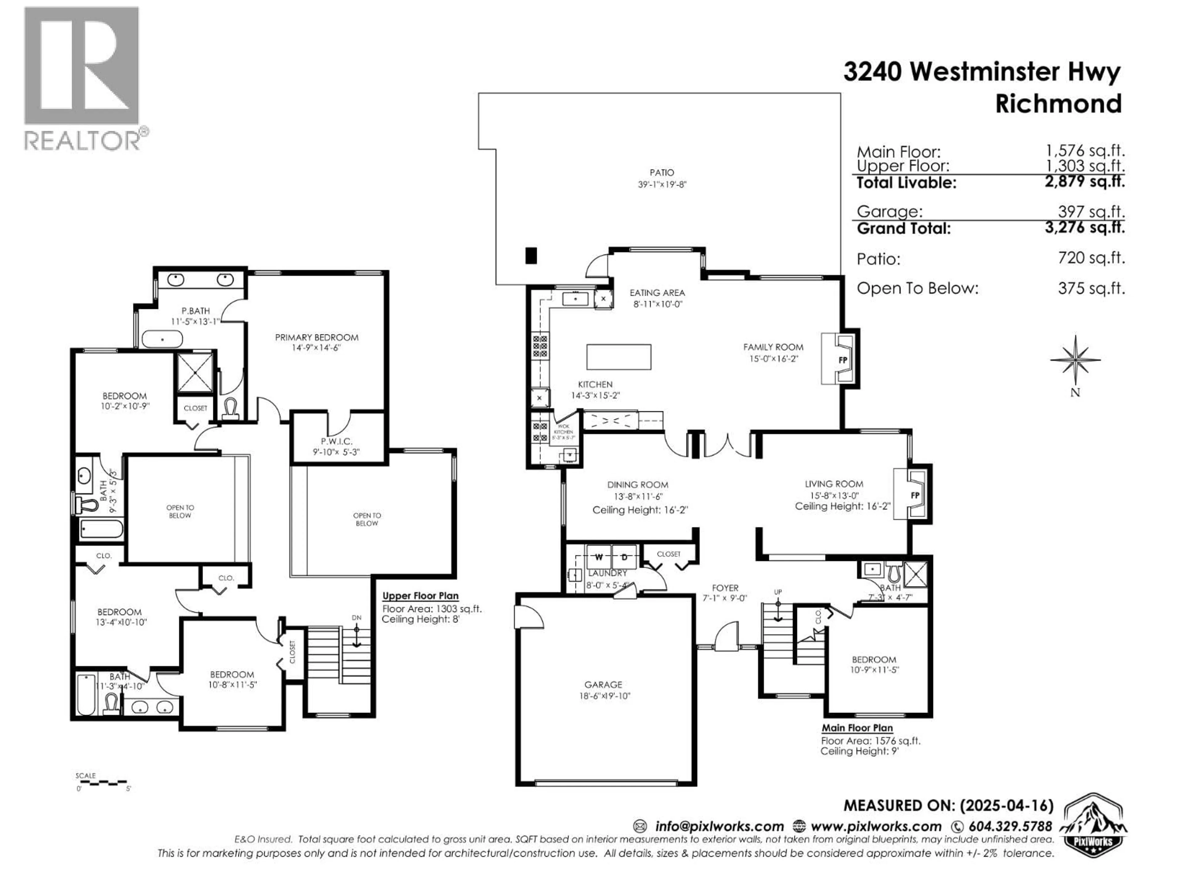 Floor plan for 3240 WESTMINSTER HIGHWAY, Richmond British Columbia V7C5R1