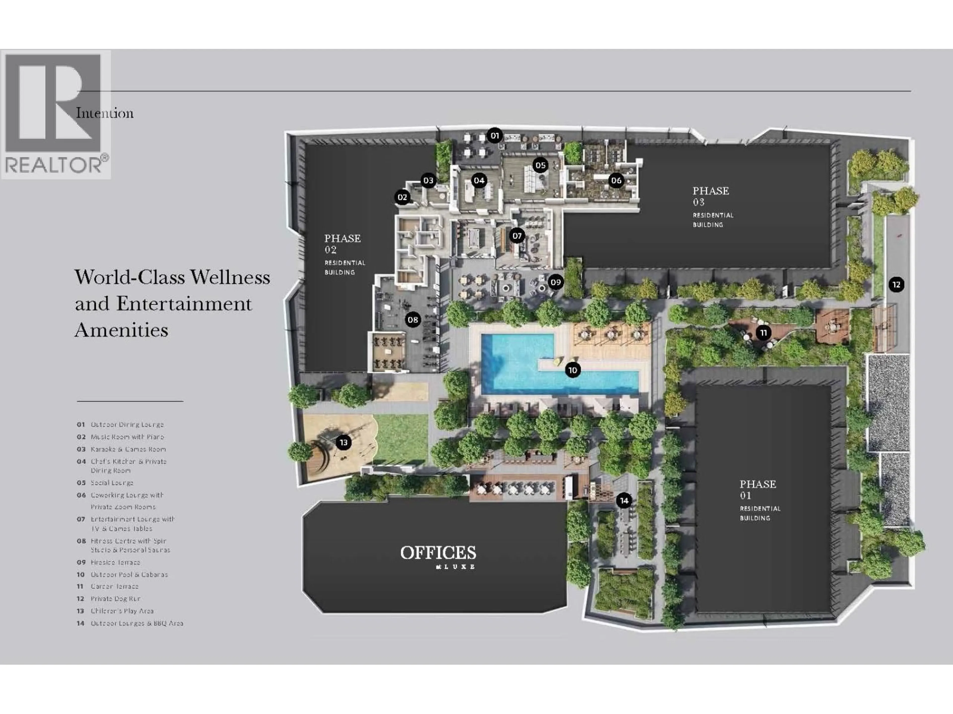 Floor plan for 601 - 5593 NO.3 ROAD, Richmond British Columbia V6X0X6