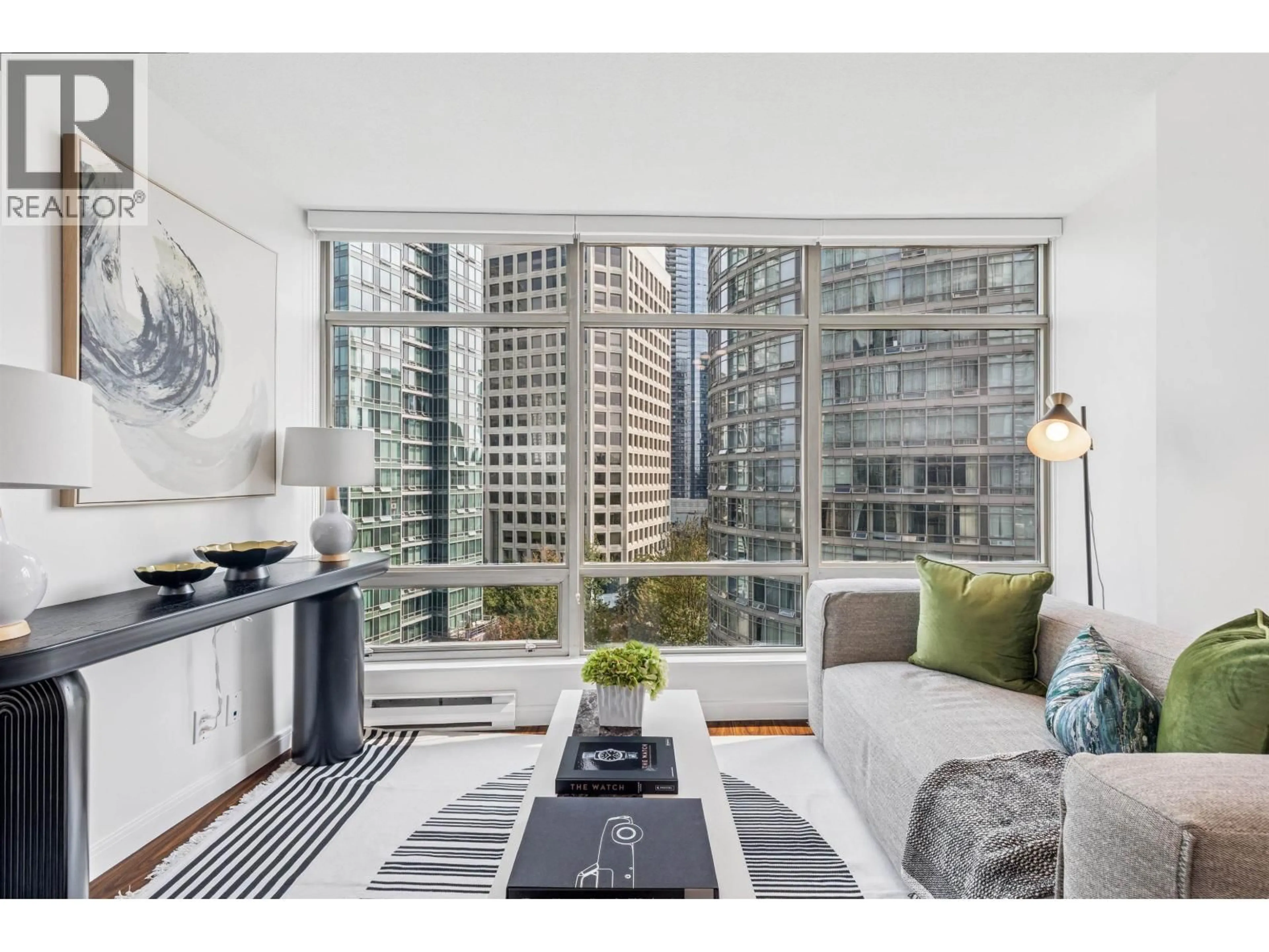 Living room with furniture, unknown for 901 - 1288 ALBERNI STREET, Vancouver British Columbia V6E4N5