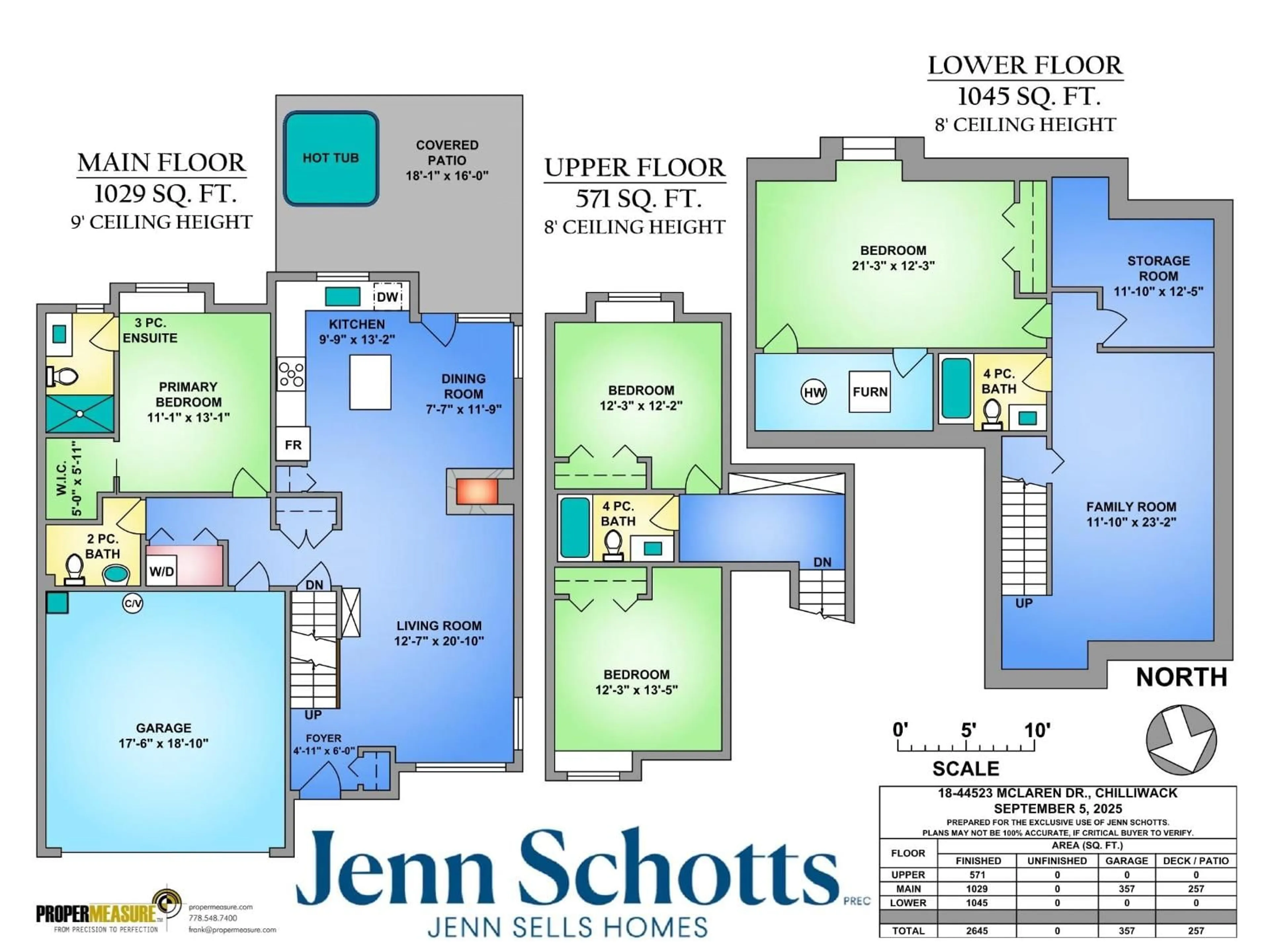 Floor plan for 18 - 44523 MCLAREN DRIVE, Chilliwack British Columbia V2R0C2