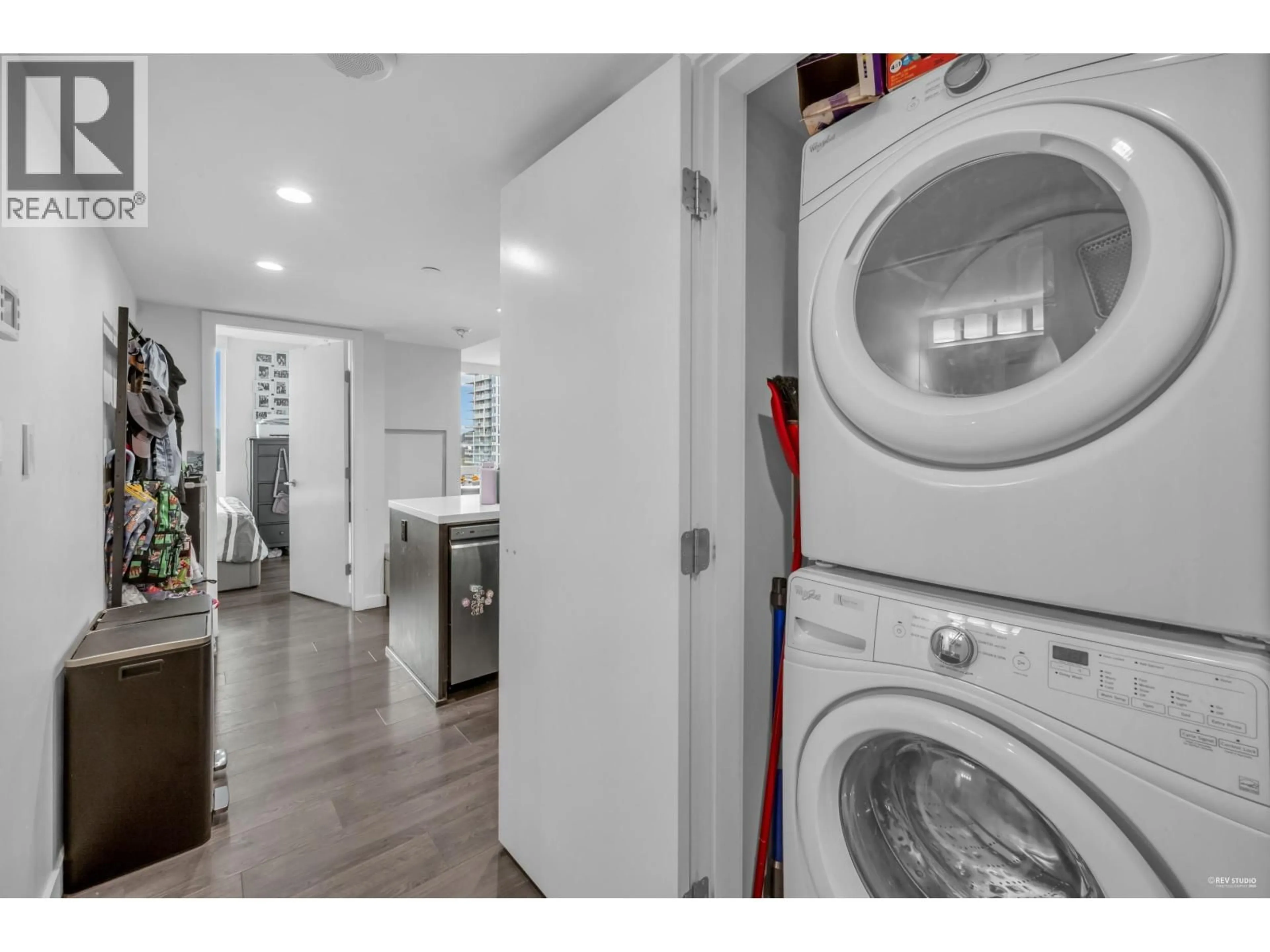 Laundry room for 1605 - 8189 CAMBIE STREET, Vancouver British Columbia V6P0G6