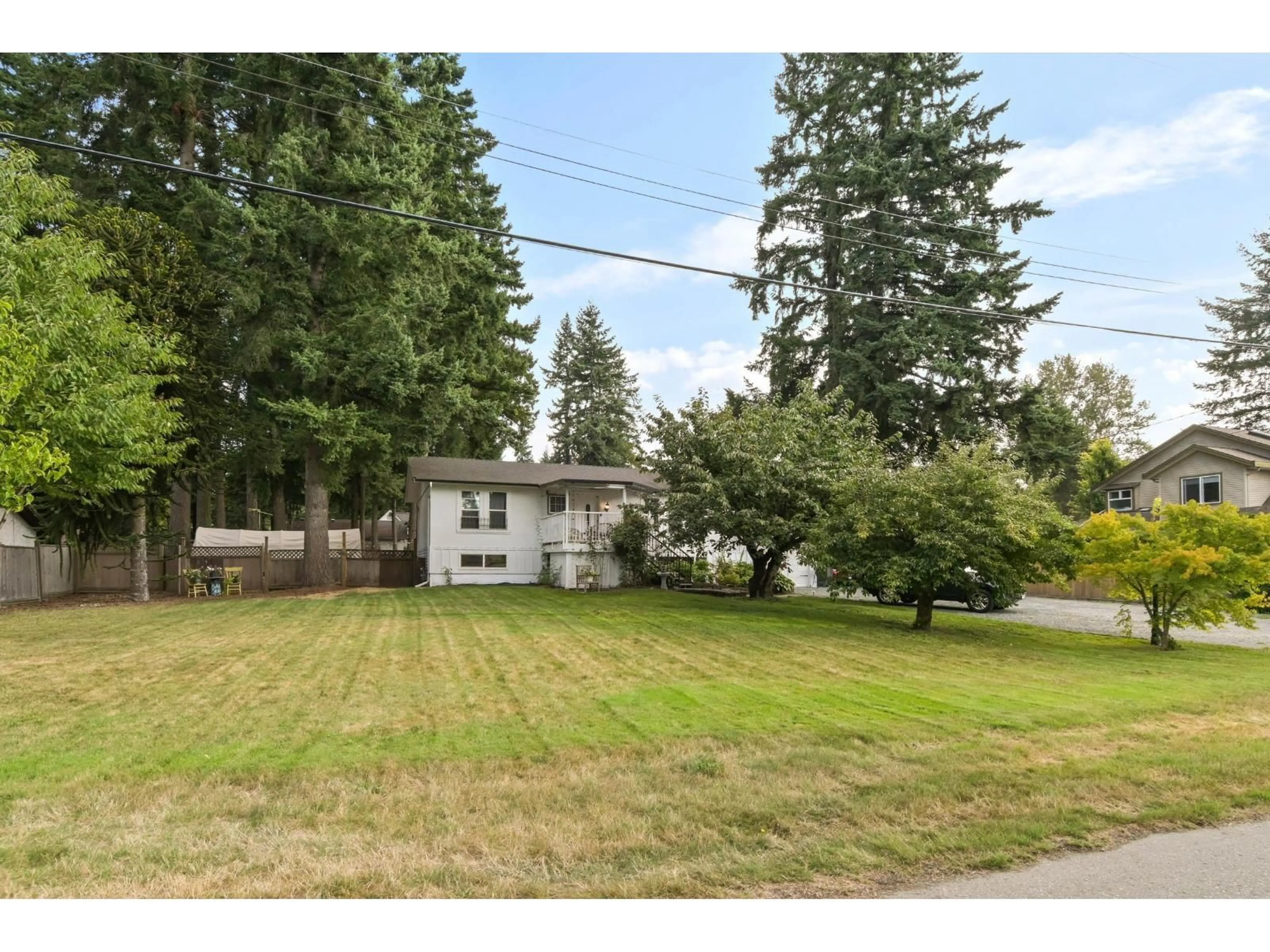 A pic from outside/outdoor area/front of a property/back of a property/a pic from drone, street for 3628 203A, Langley British Columbia V3A1W5
