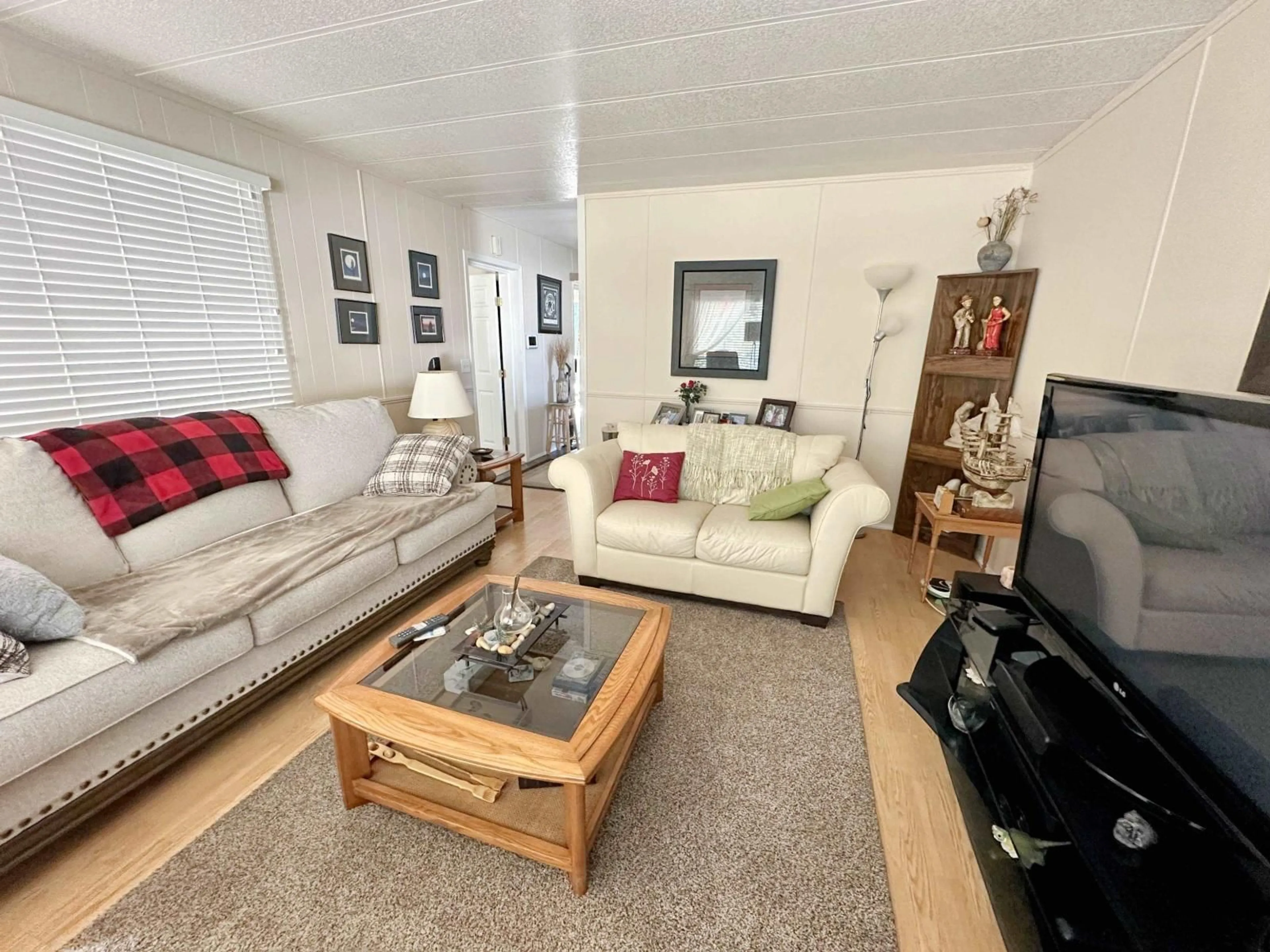 Living room with furniture, wood/laminate floor for 10 - 62010 FLOOD HOPE ROAD, Hope British Columbia V0X1L2