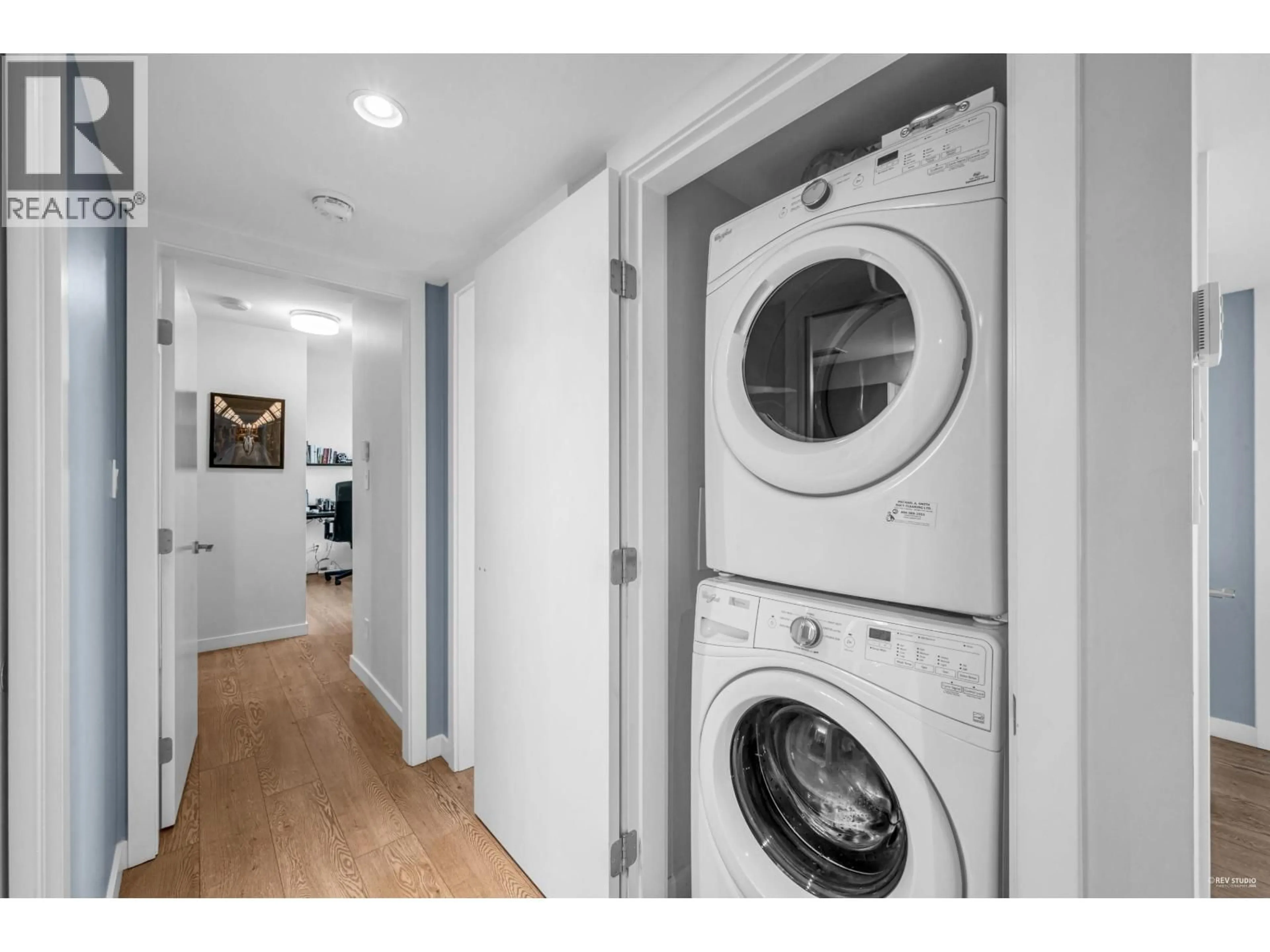 Laundry room for 2504 - 8189 CAMBIE STREET, Vancouver British Columbia V6P0G6