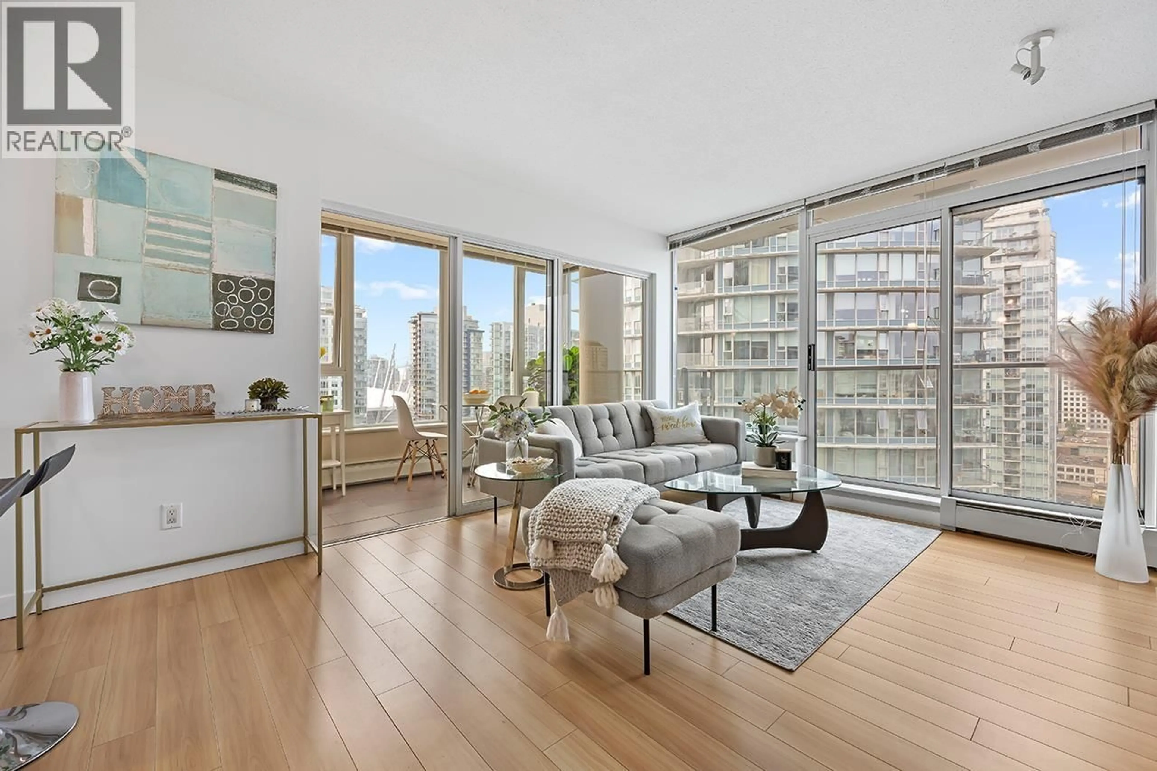 Living room with furniture, unknown for 2806 - 688 ABBOTT STREET, Vancouver British Columbia V6B0B9