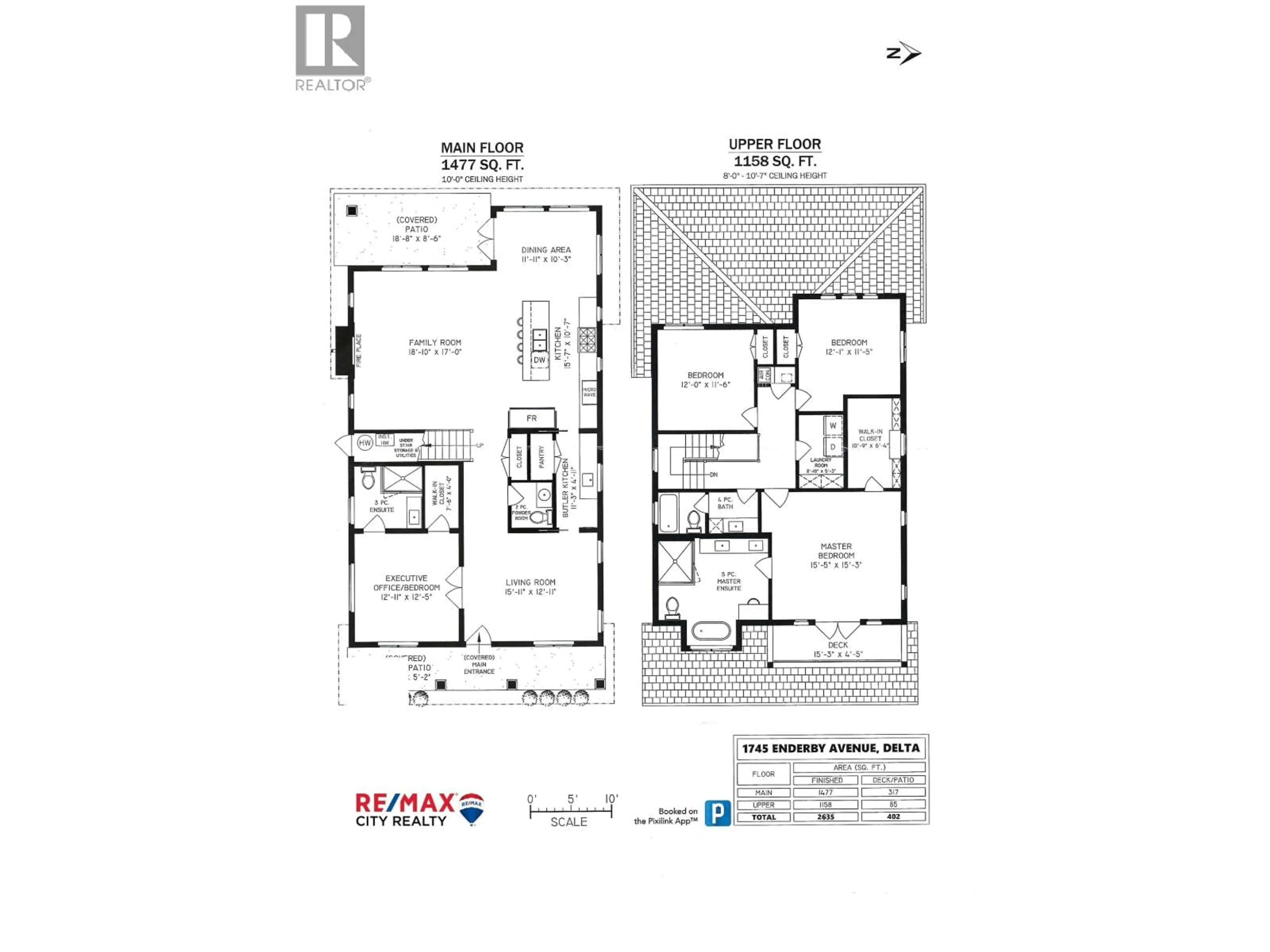 Floor plan for 1745 ENDERBY AVENUE, Delta British Columbia V4L1S9