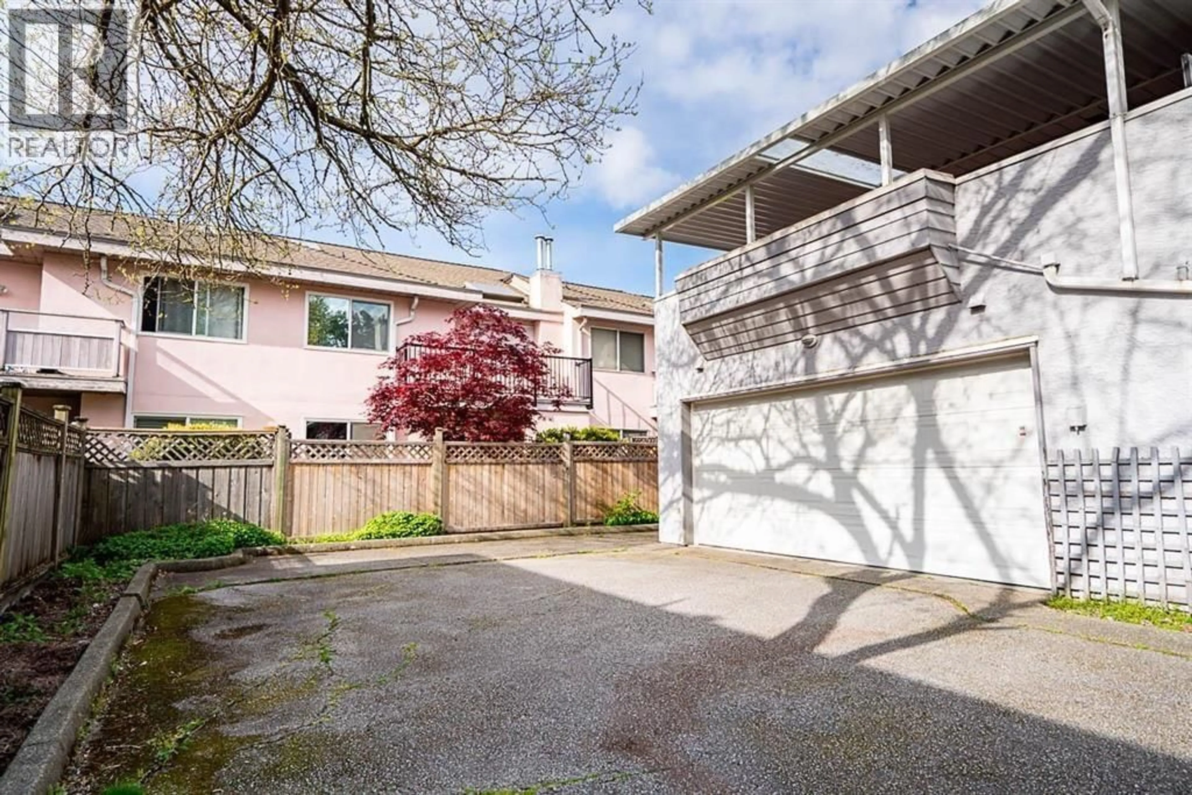 A pic from outside/outdoor area/front of a property/back of a property/a pic from drone, street for 1 - 7911 MOFFATT ROAD, Richmond British Columbia V6Y1X9