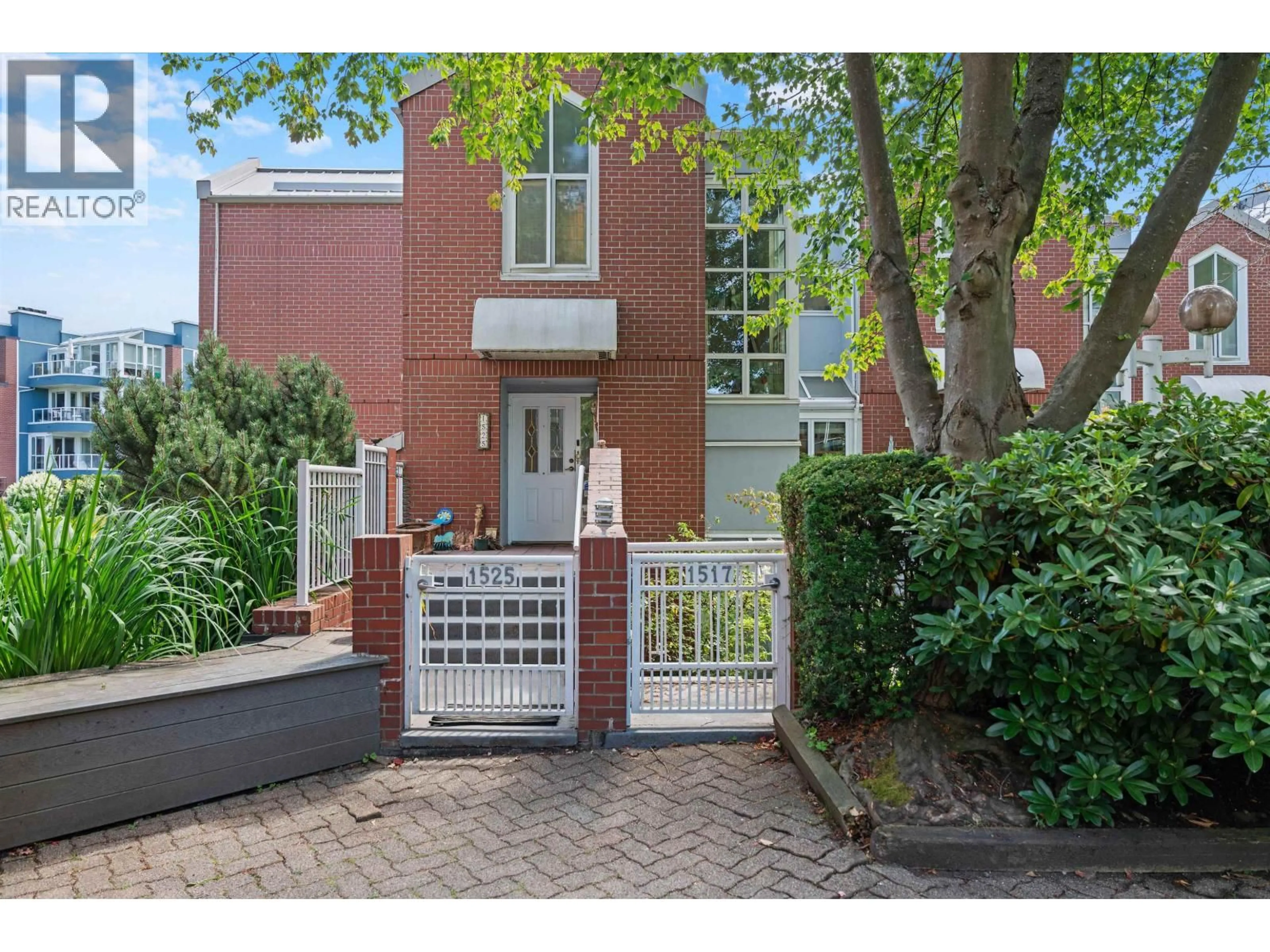 Home with brick exterior material, street for 1525 MARINER WALK, Vancouver British Columbia V6J5A6