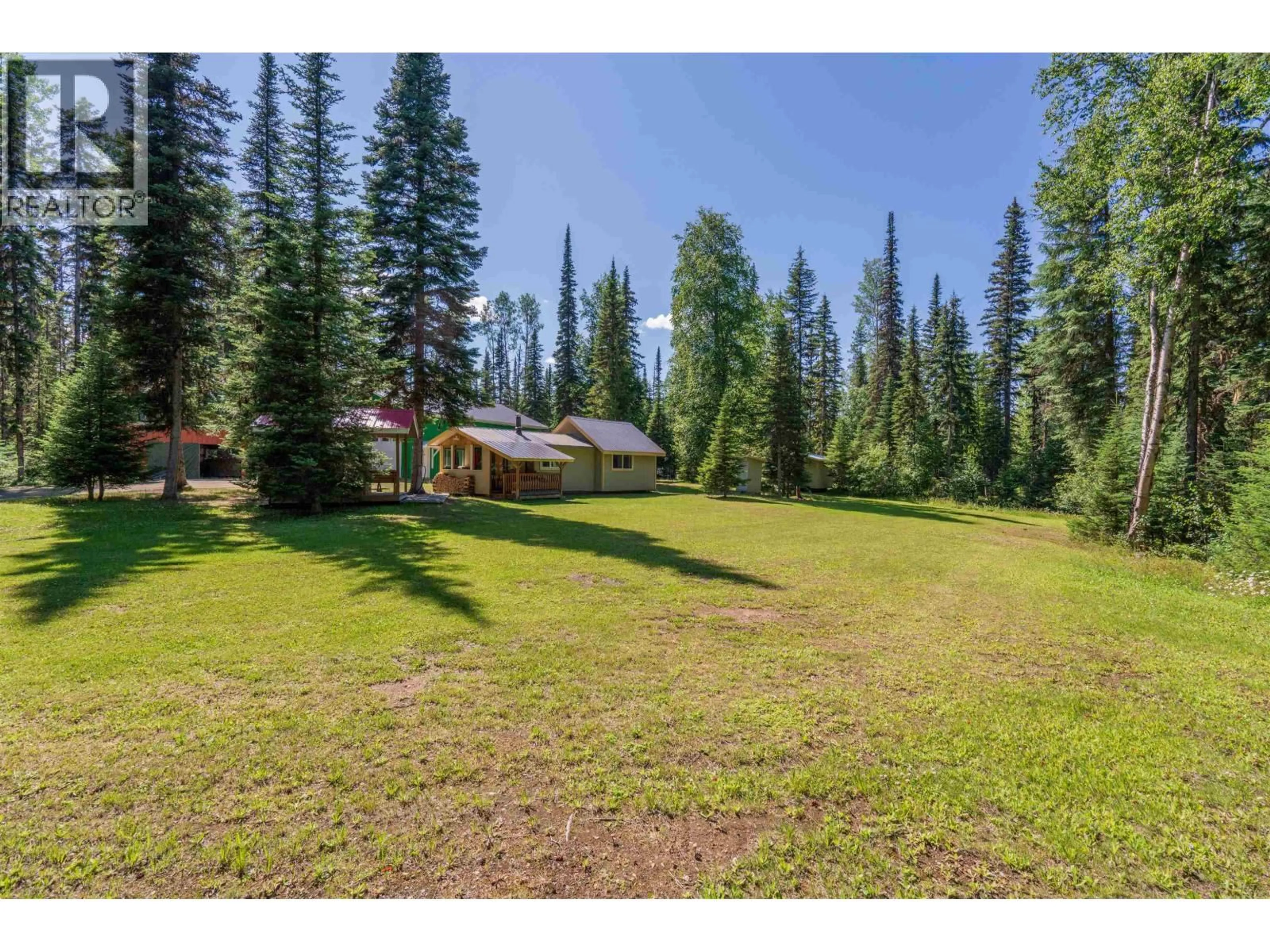 A pic from outside/outdoor area/front of a property/back of a property/a pic from drone, forest/trees view for LOTS - 3, 4, 5 BOWRON LAKE ROAD, Wells British Columbia V0K1R0