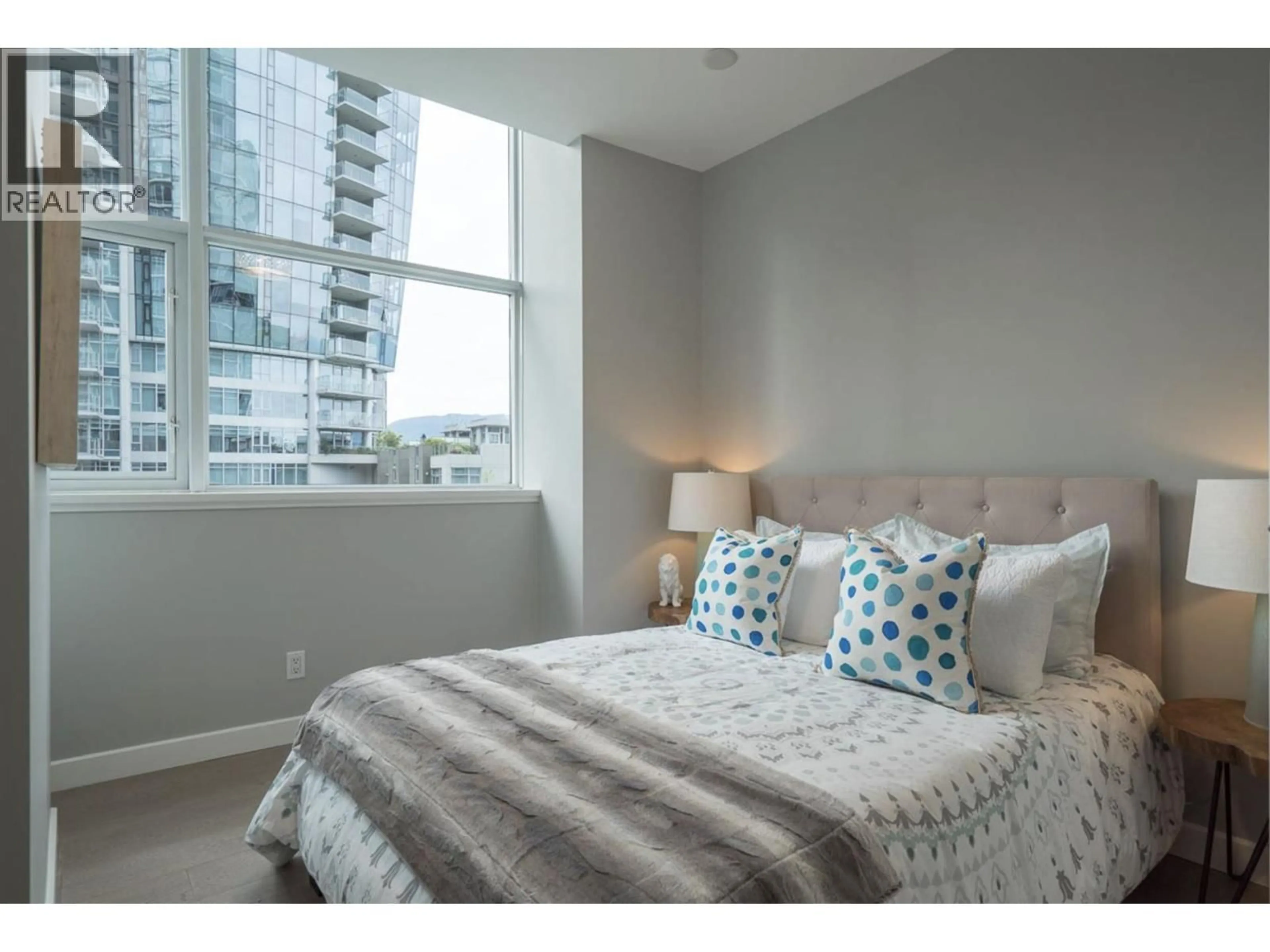 Bedroom with bed, unknown for 201 - 1233 CORDOVA STREET, Vancouver British Columbia V6C3R1