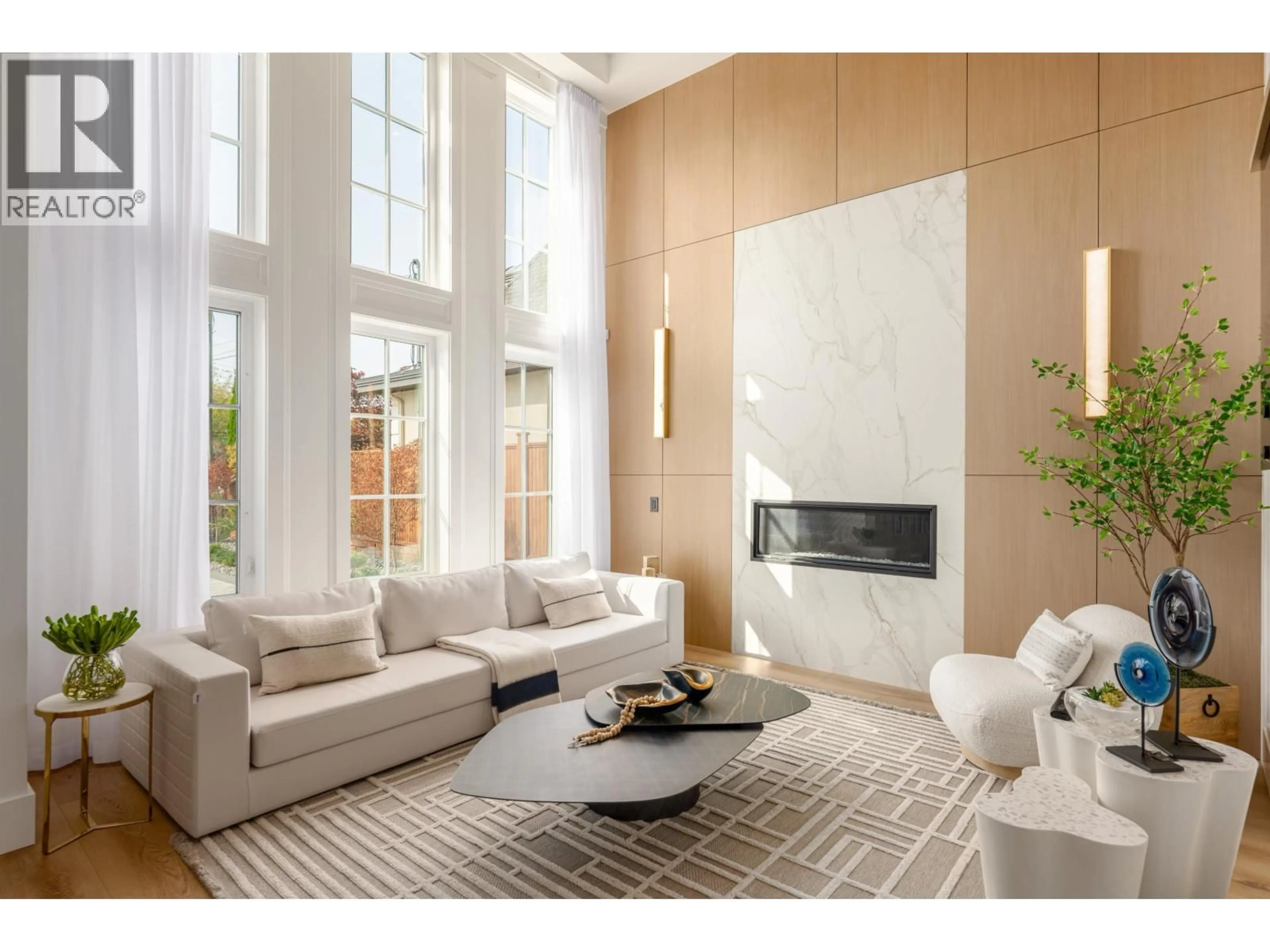 Living room with furniture, ceramic/tile floor for 8128 CLAYSMITH ROAD, Richmond British Columbia V7C2L1