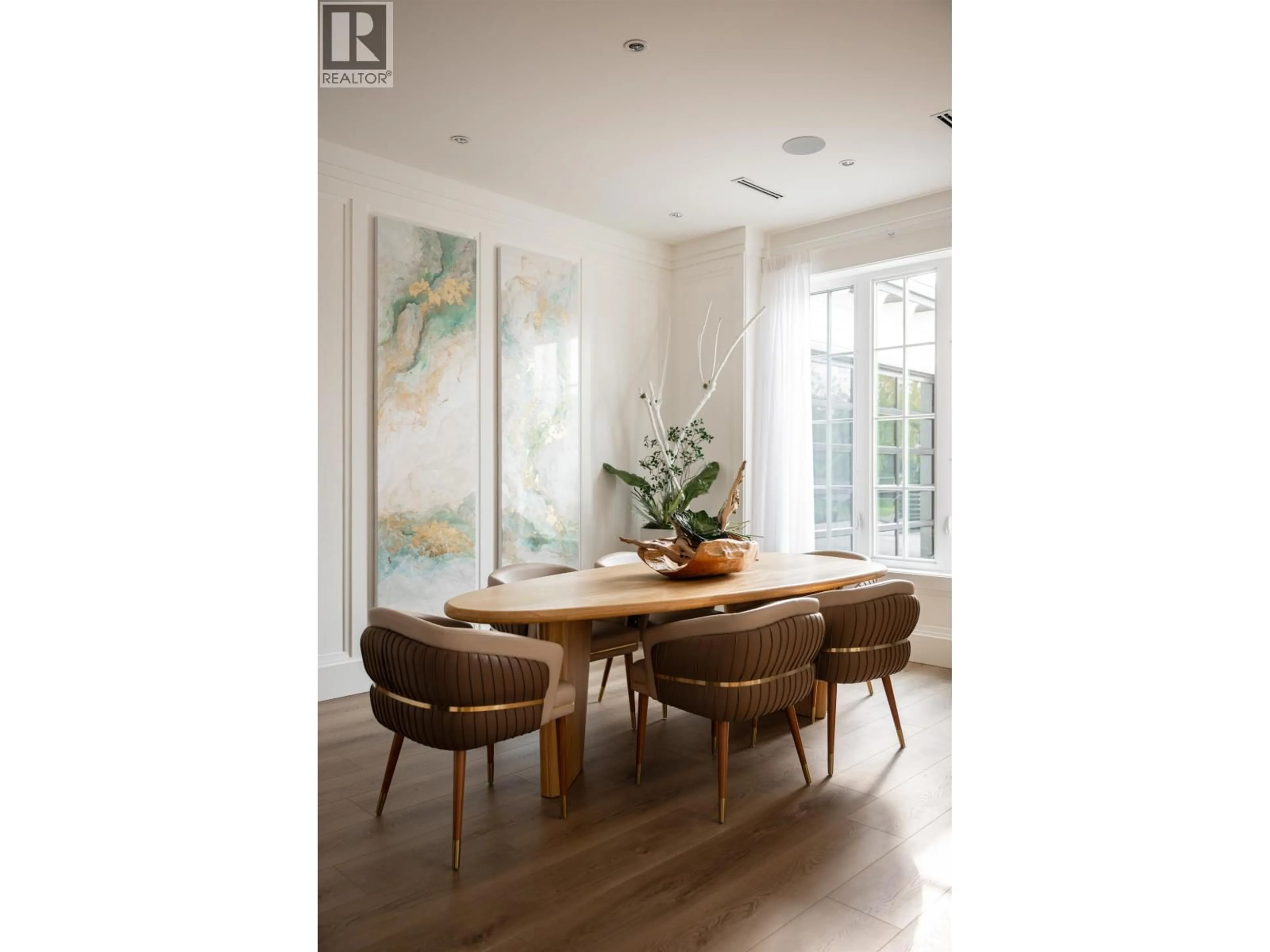 Dining room, wood/laminate floor for 8128 CLAYSMITH ROAD, Richmond British Columbia V7C2L1