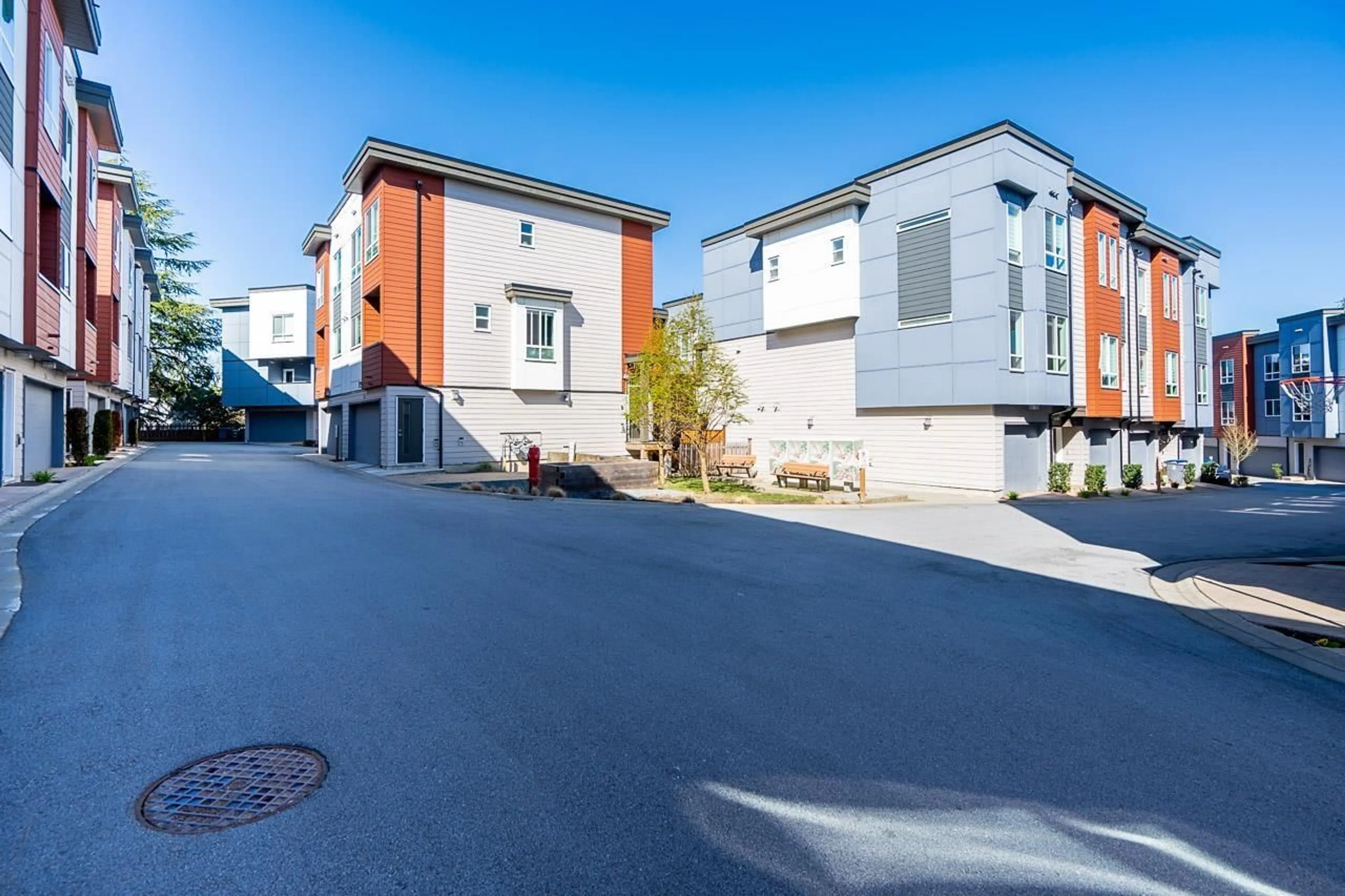 A pic from outside/outdoor area/front of a property/back of a property/a pic from drone, street for 35 - 1670 160, Surrey British Columbia V4A0C6