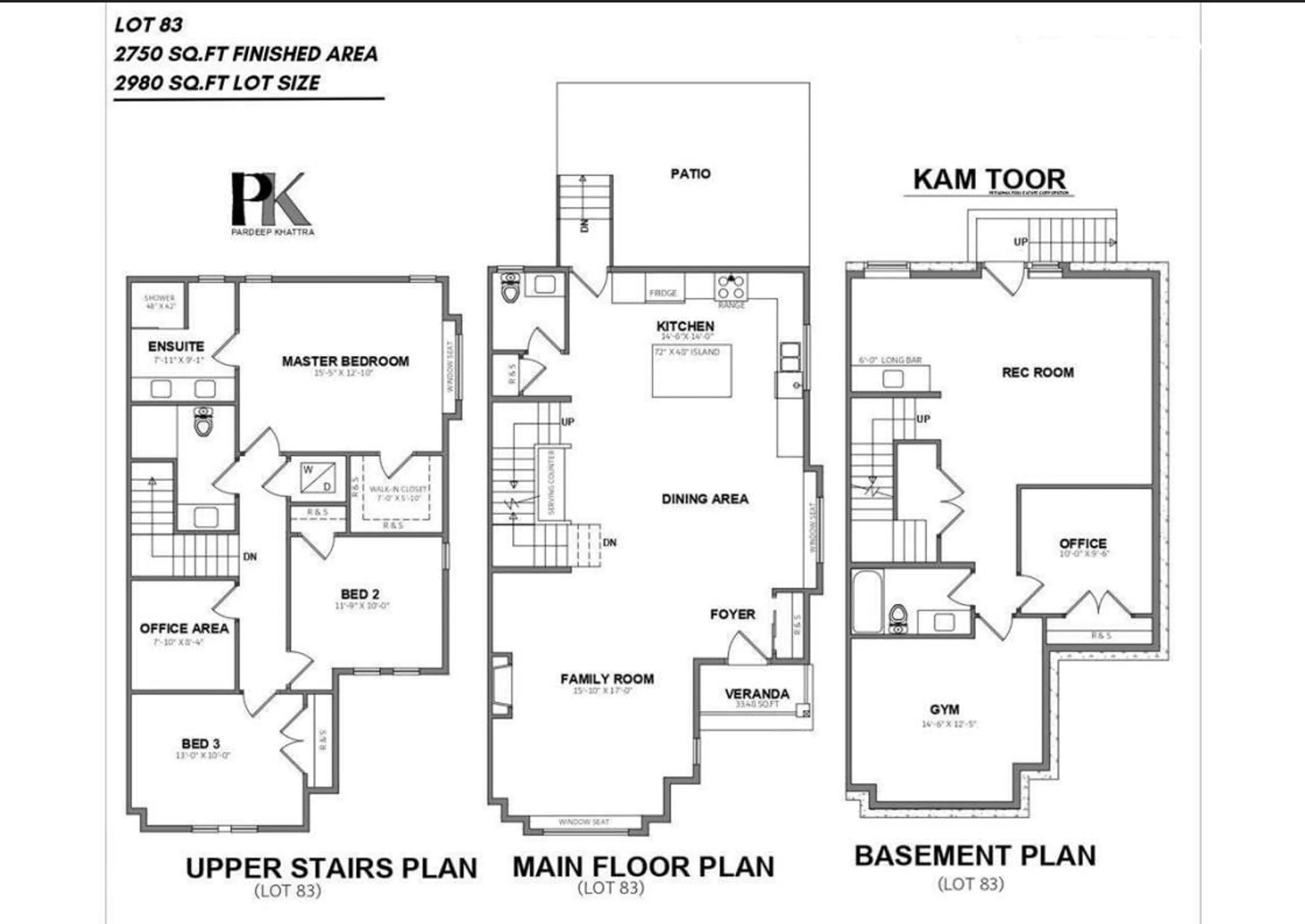 Floor plan for 20489 74B, Langley British Columbia V2Y1V5