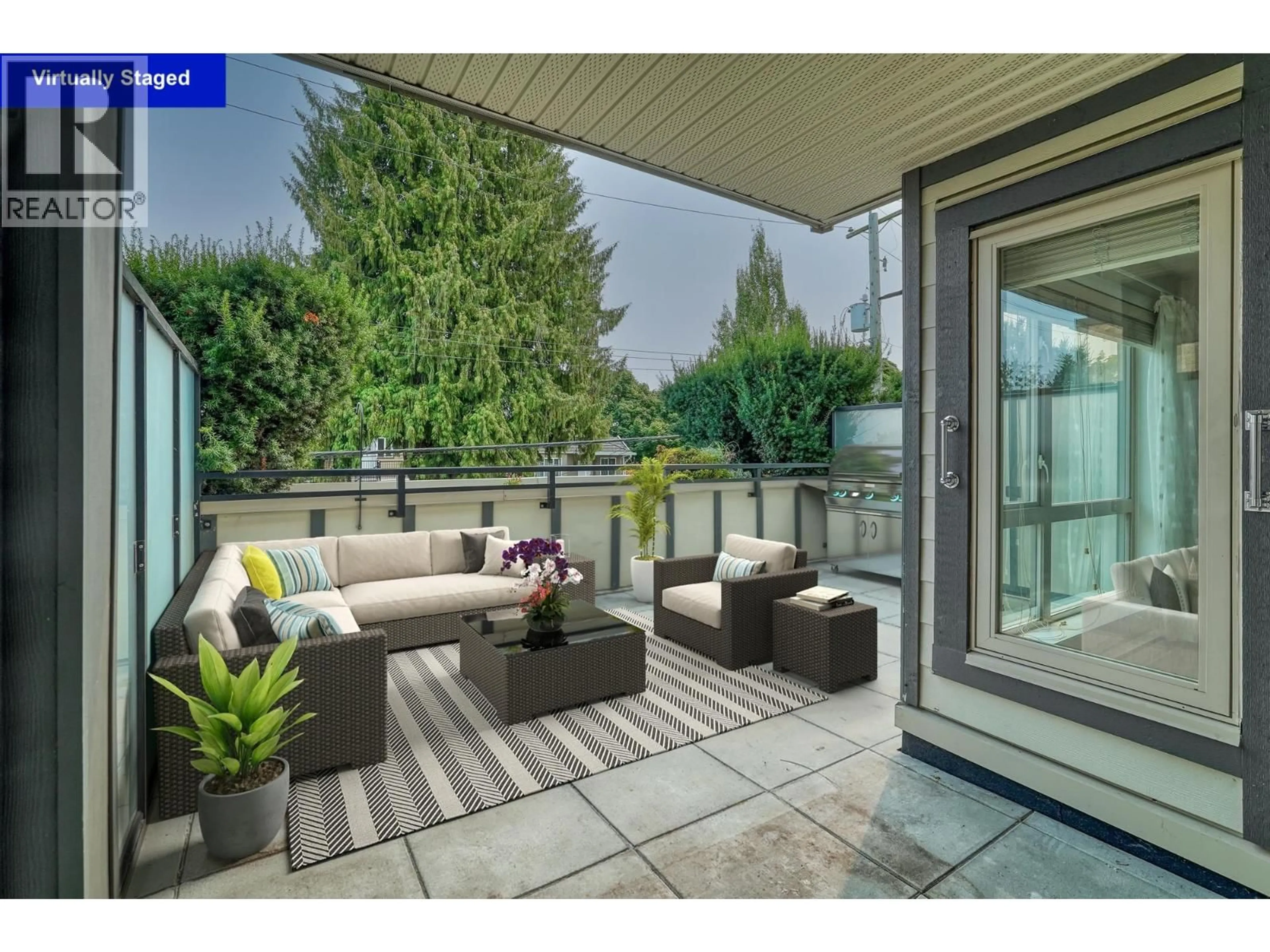 Patio, unknown for 208 - 707 43RD AVENUE, Vancouver British Columbia V5W0C1