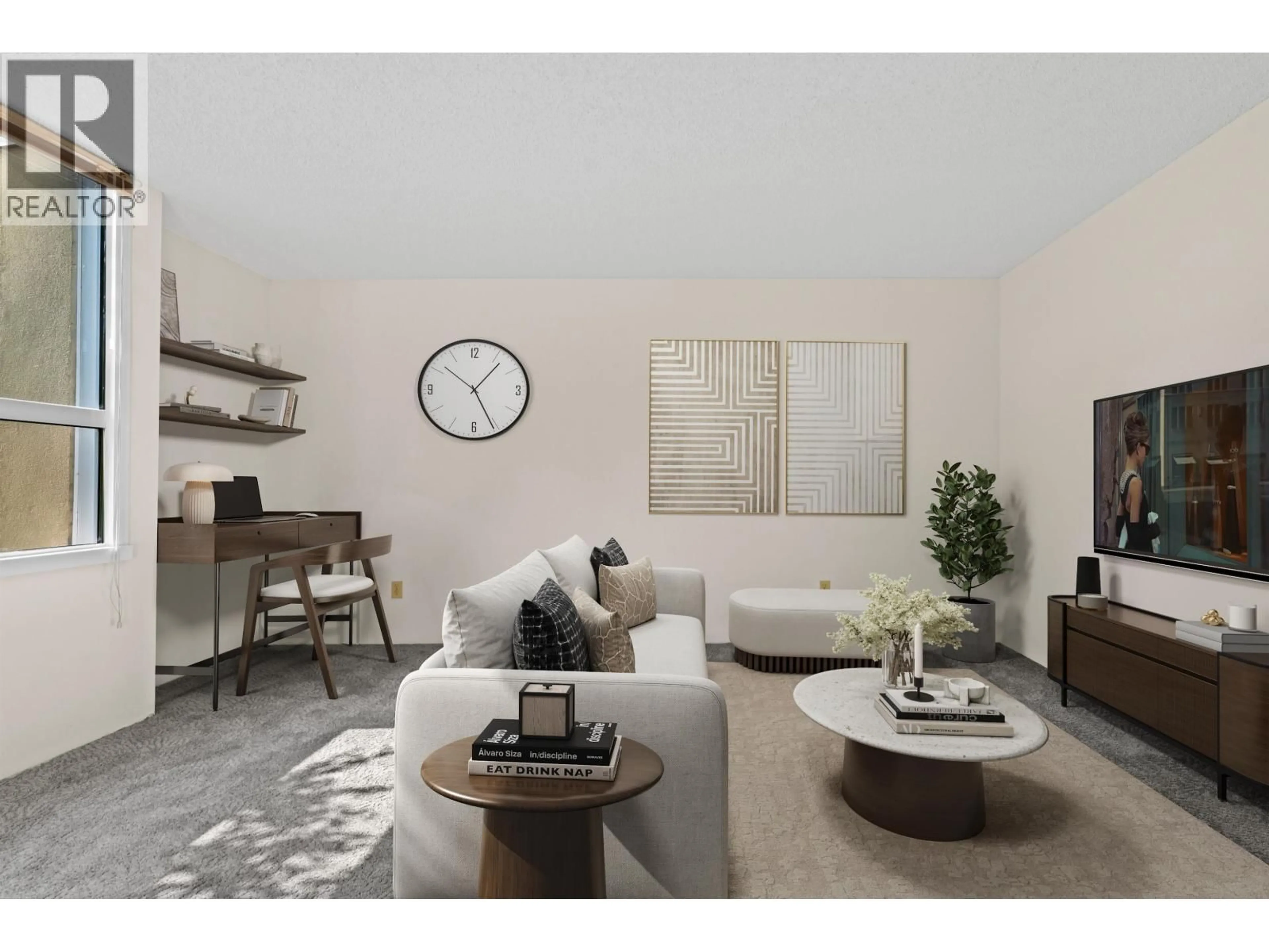 Living room with furniture, unknown for 301 - 1406 HARWOOD STREET, Vancouver British Columbia V6G1X5