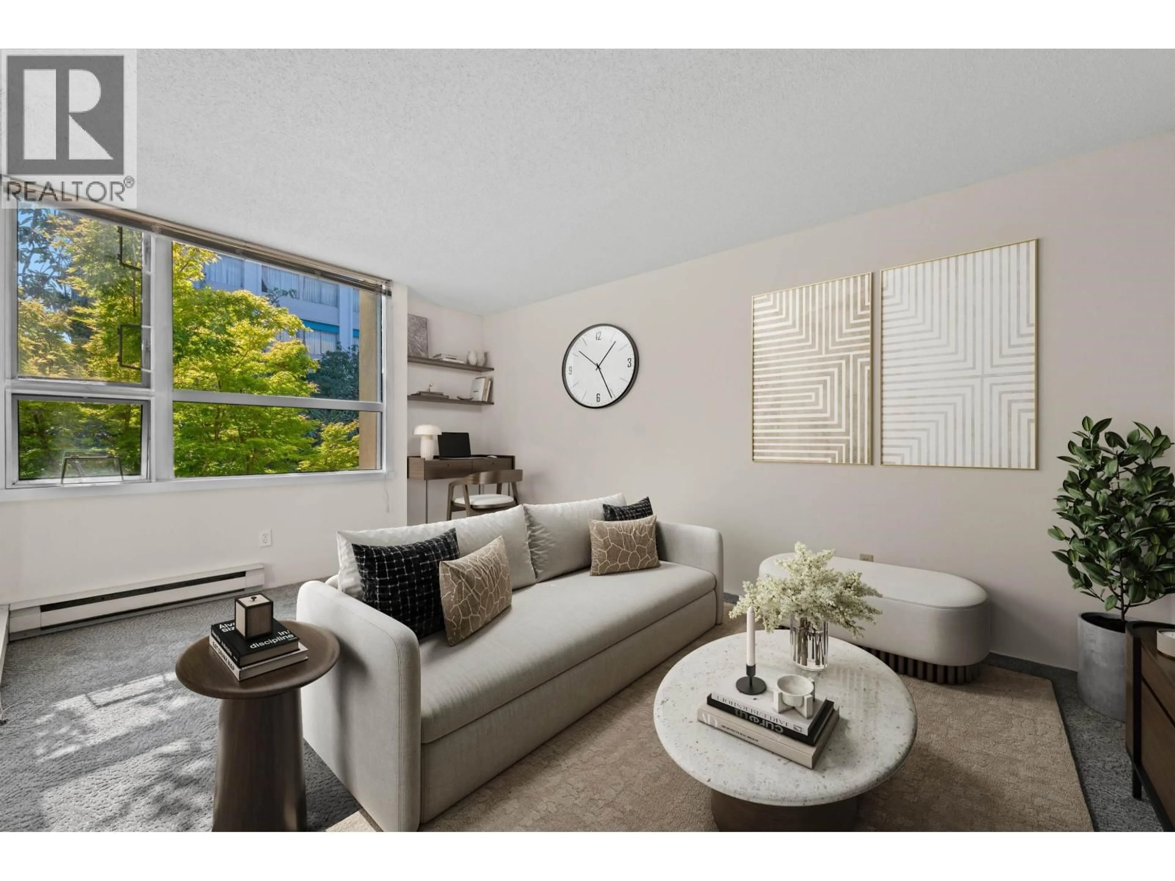 Living room with furniture, unknown for 301 - 1406 HARWOOD STREET, Vancouver British Columbia V6G1X5
