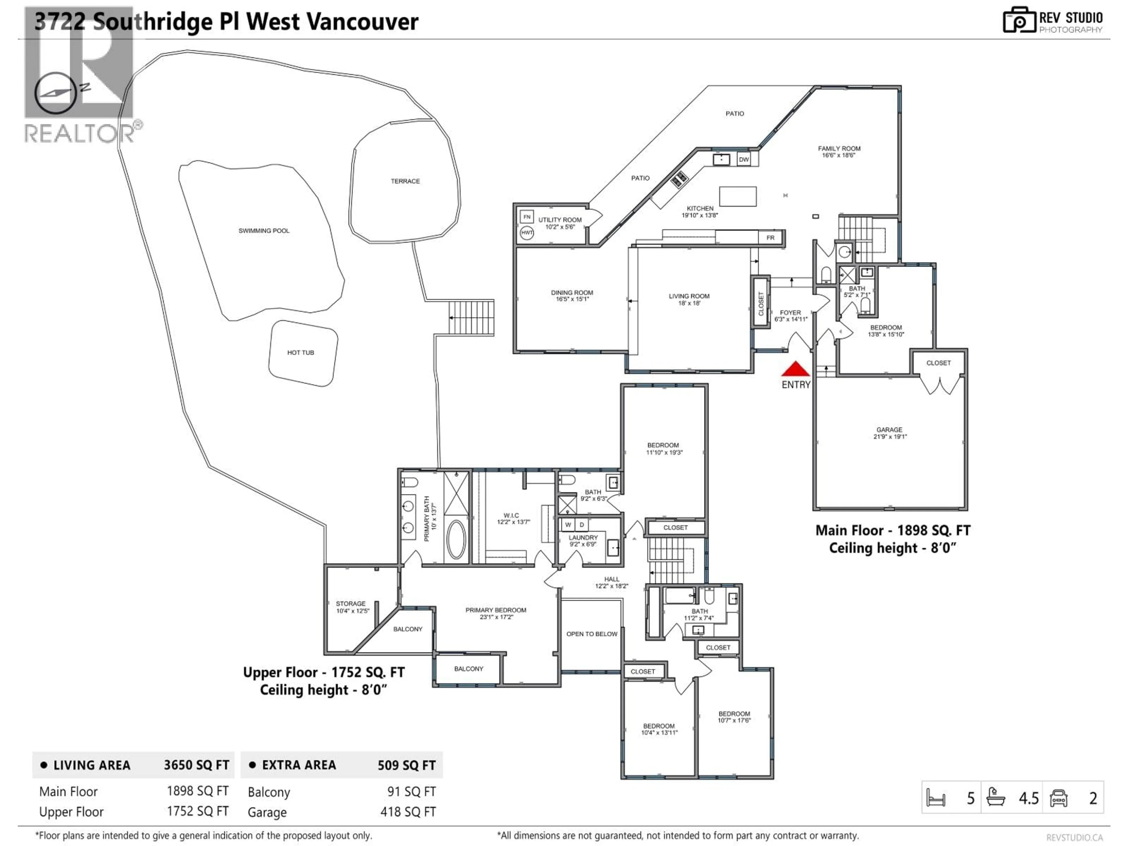 Floor plan for 3722 SOUTHRIDGE PLACE, West Vancouver British Columbia V7V3H8