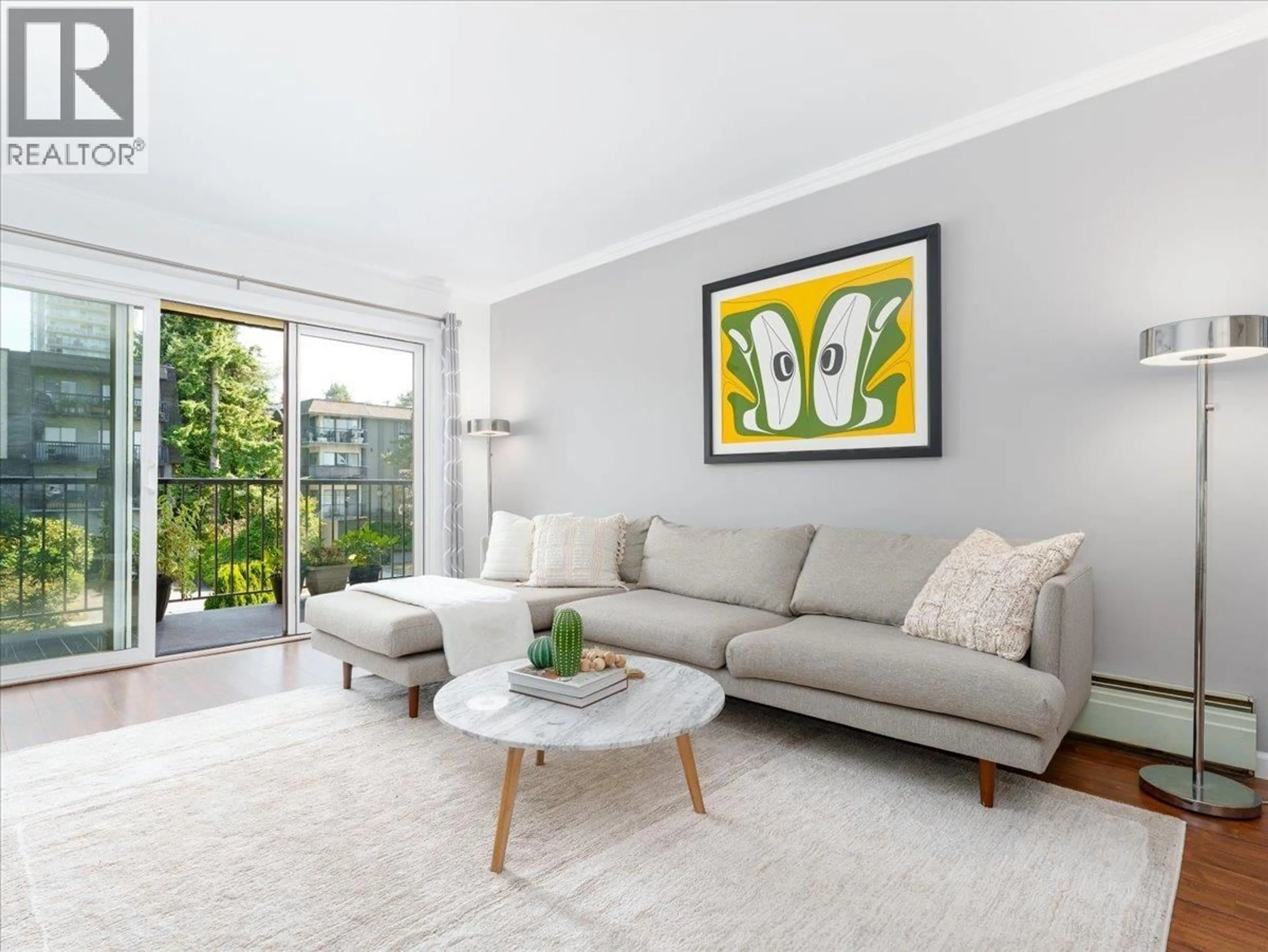 Living room with furniture, unknown for 301 - 155 5TH STREET, North Vancouver British Columbia V7L1L3