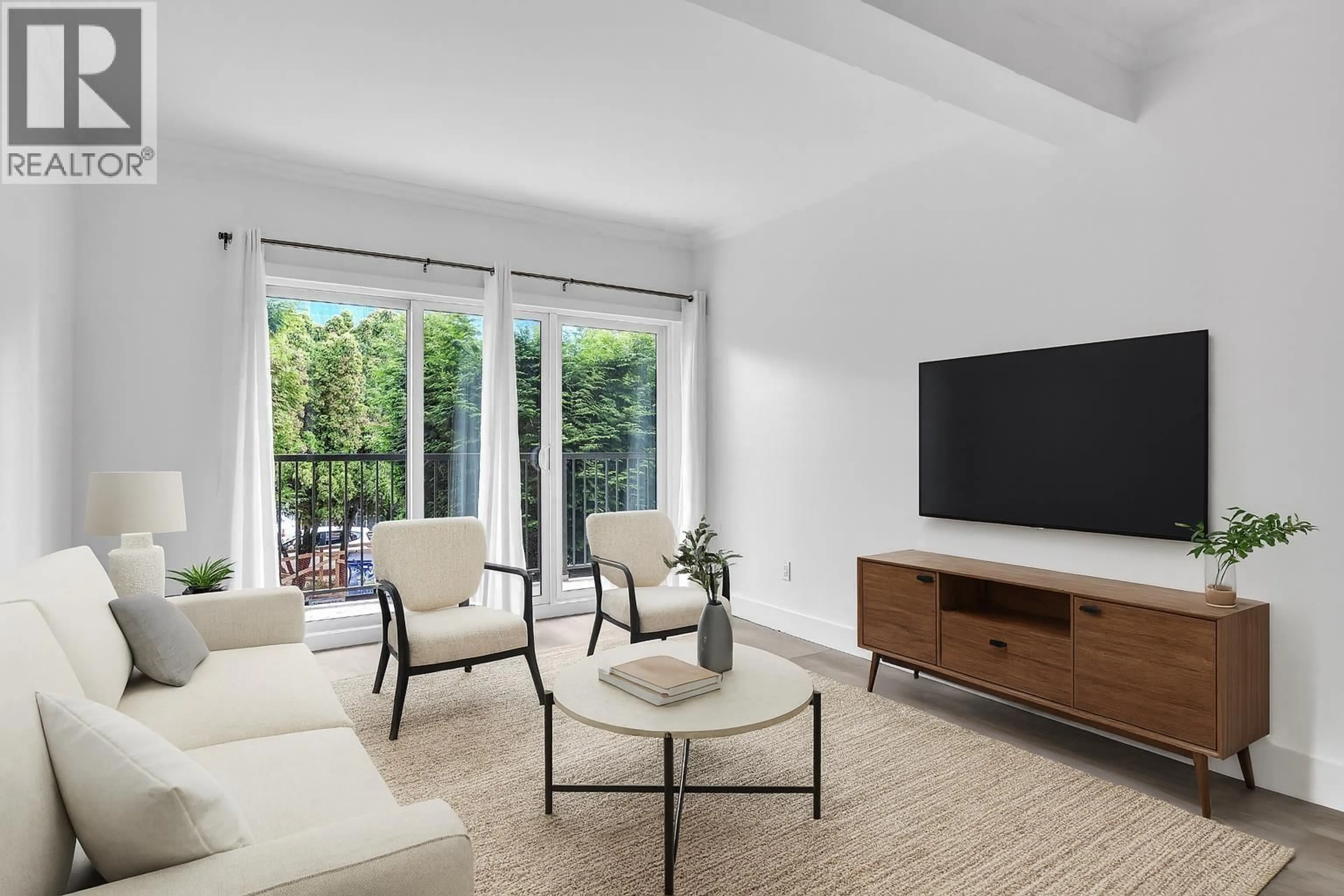 Living room with furniture, unknown for 209 - 1655 NELSON STREET, Vancouver British Columbia V6G1M4