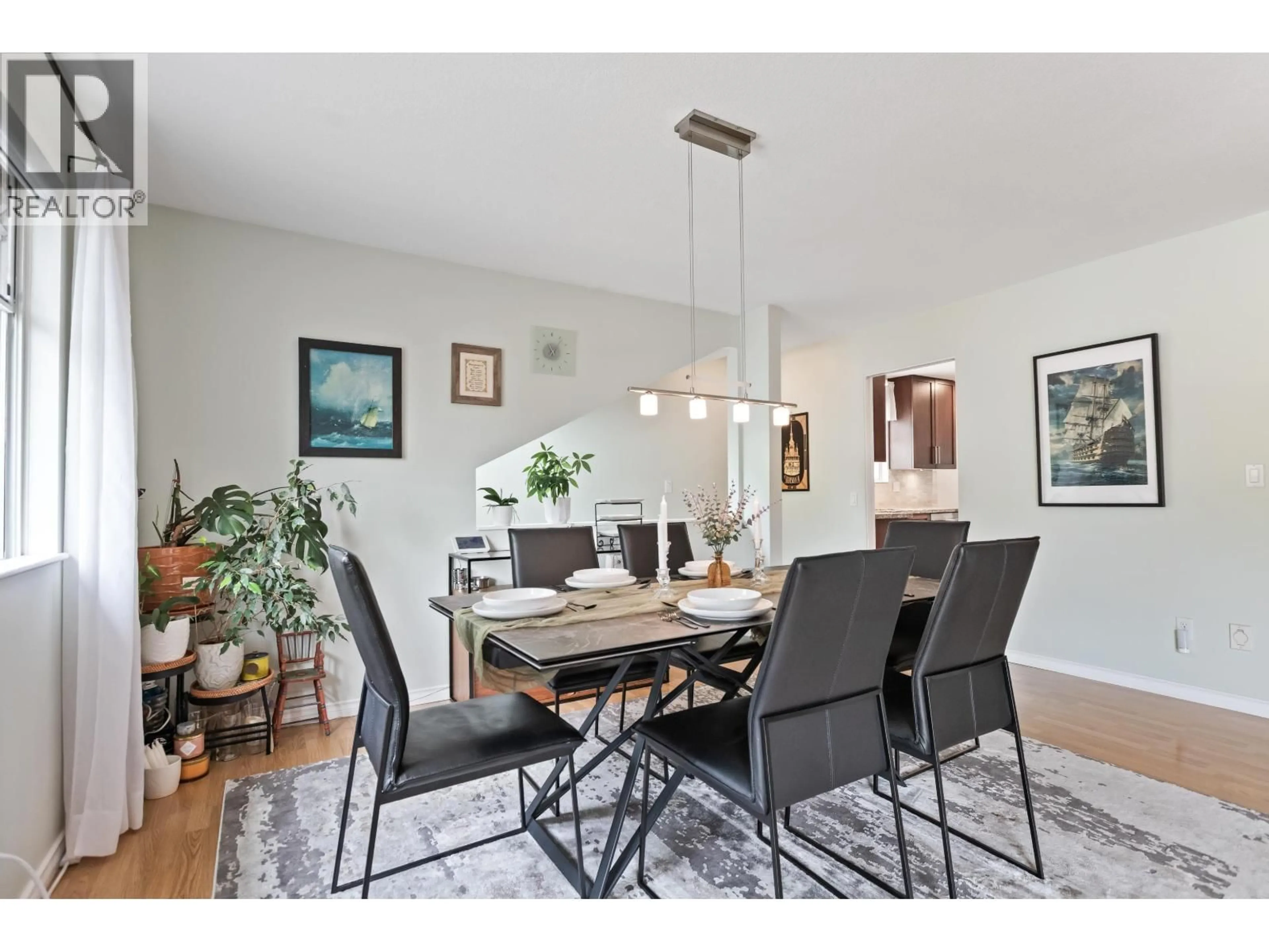 Dining room, wood/laminate floor for 2024 LEGGATT PLACE, Port Coquitlam British Columbia V3C5V9
