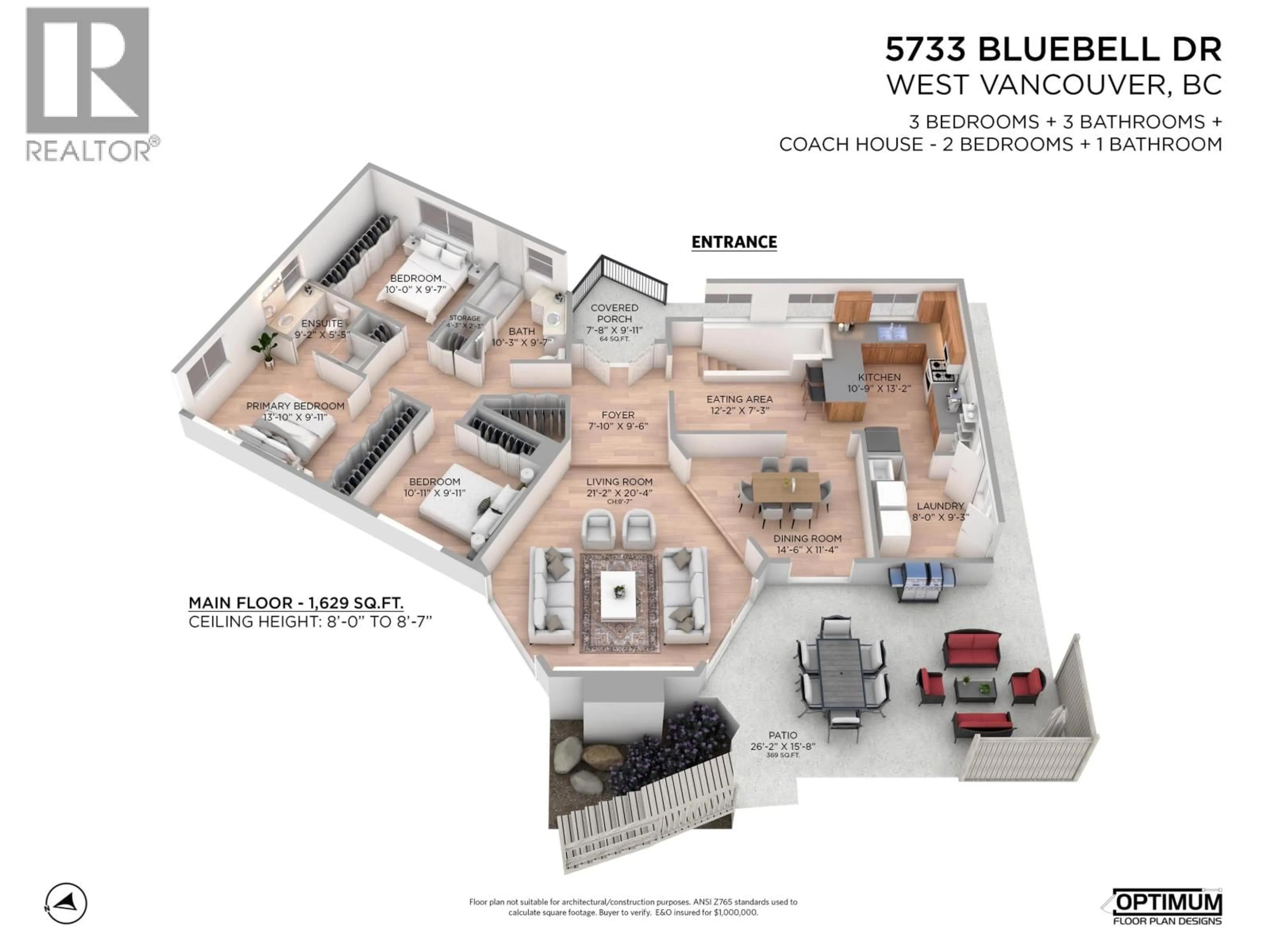 Floor plan for 5733 BLUEBELL DRIVE, West Vancouver British Columbia V7W1T2