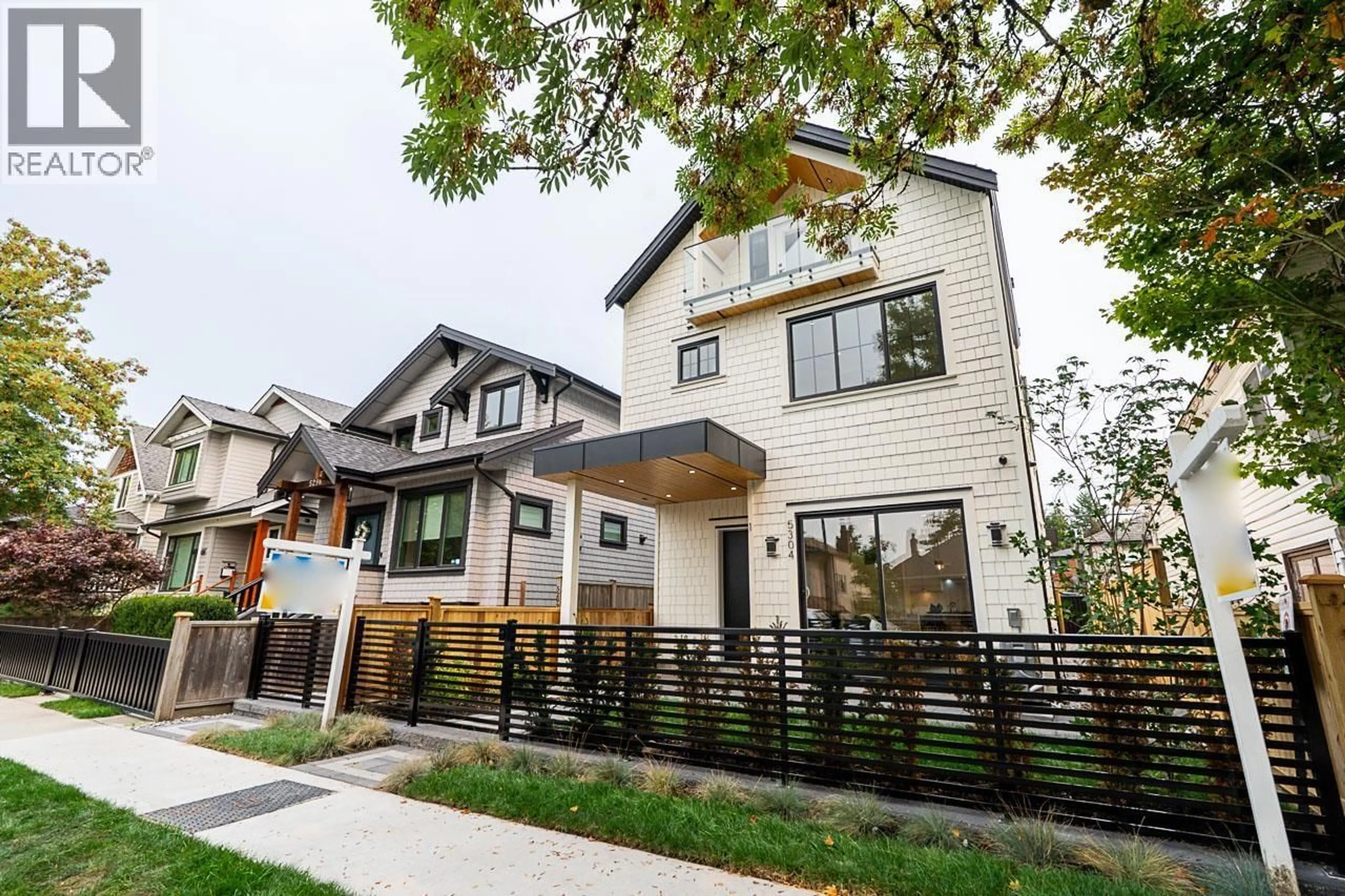 Home with brick exterior material, street for 1 - 5304 ELGIN STREET, Vancouver British Columbia V5W3J8