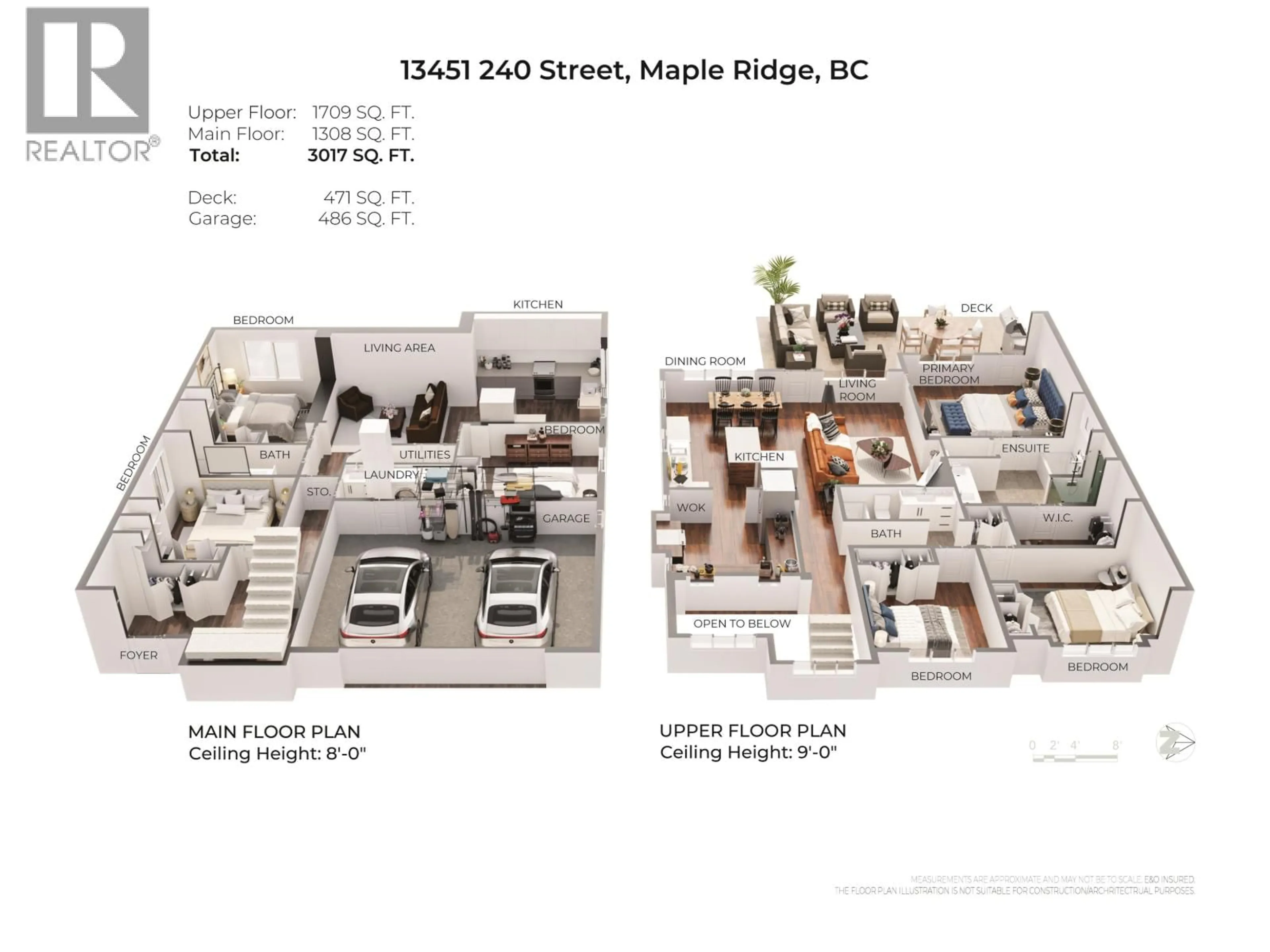 Floor plan for 13451 240 STREET, Maple Ridge British Columbia V4R0A4