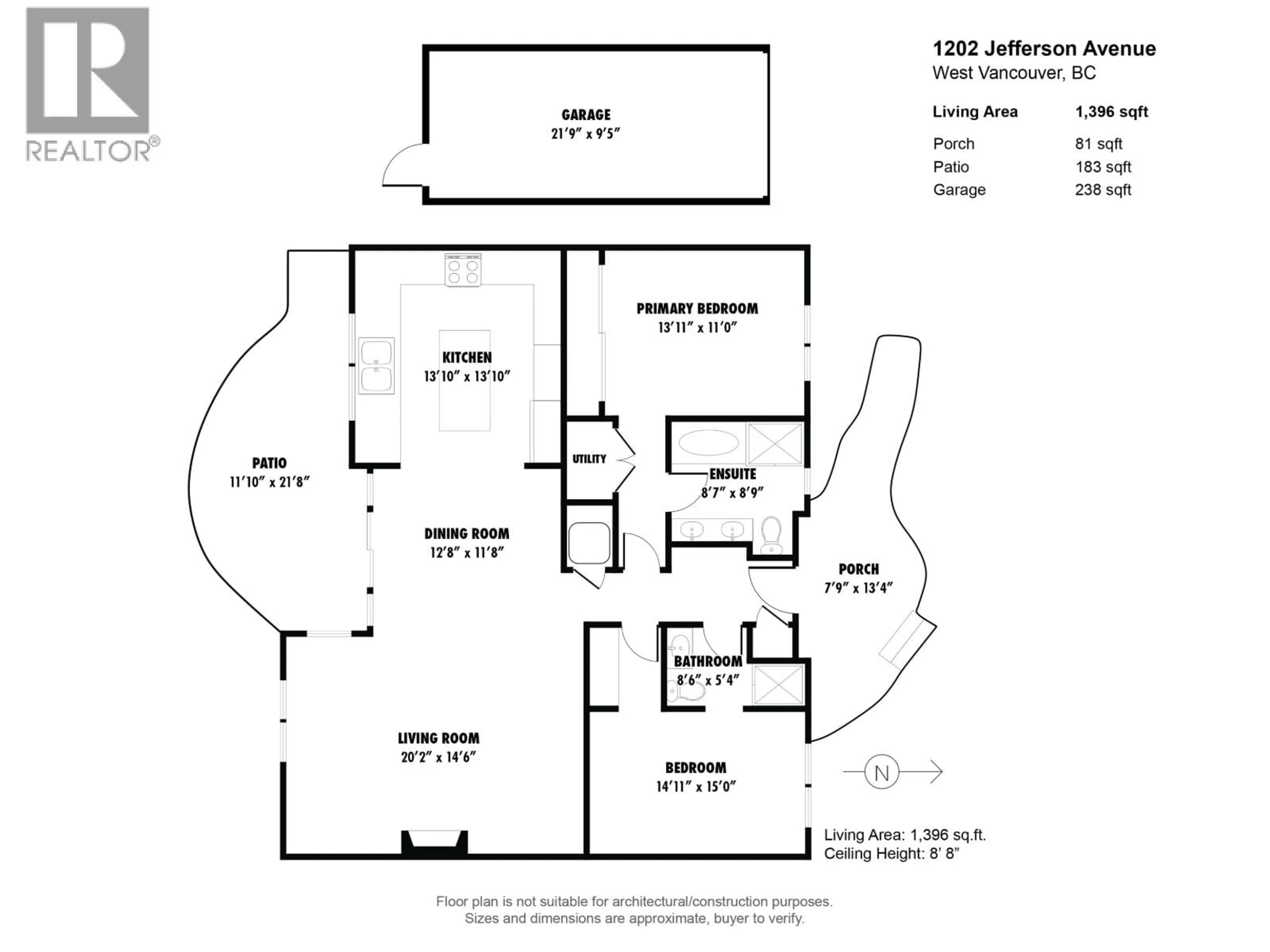 Floor plan for 1202 JEFFERSON AVENUE, Vancouver British Columbia V7T2B1