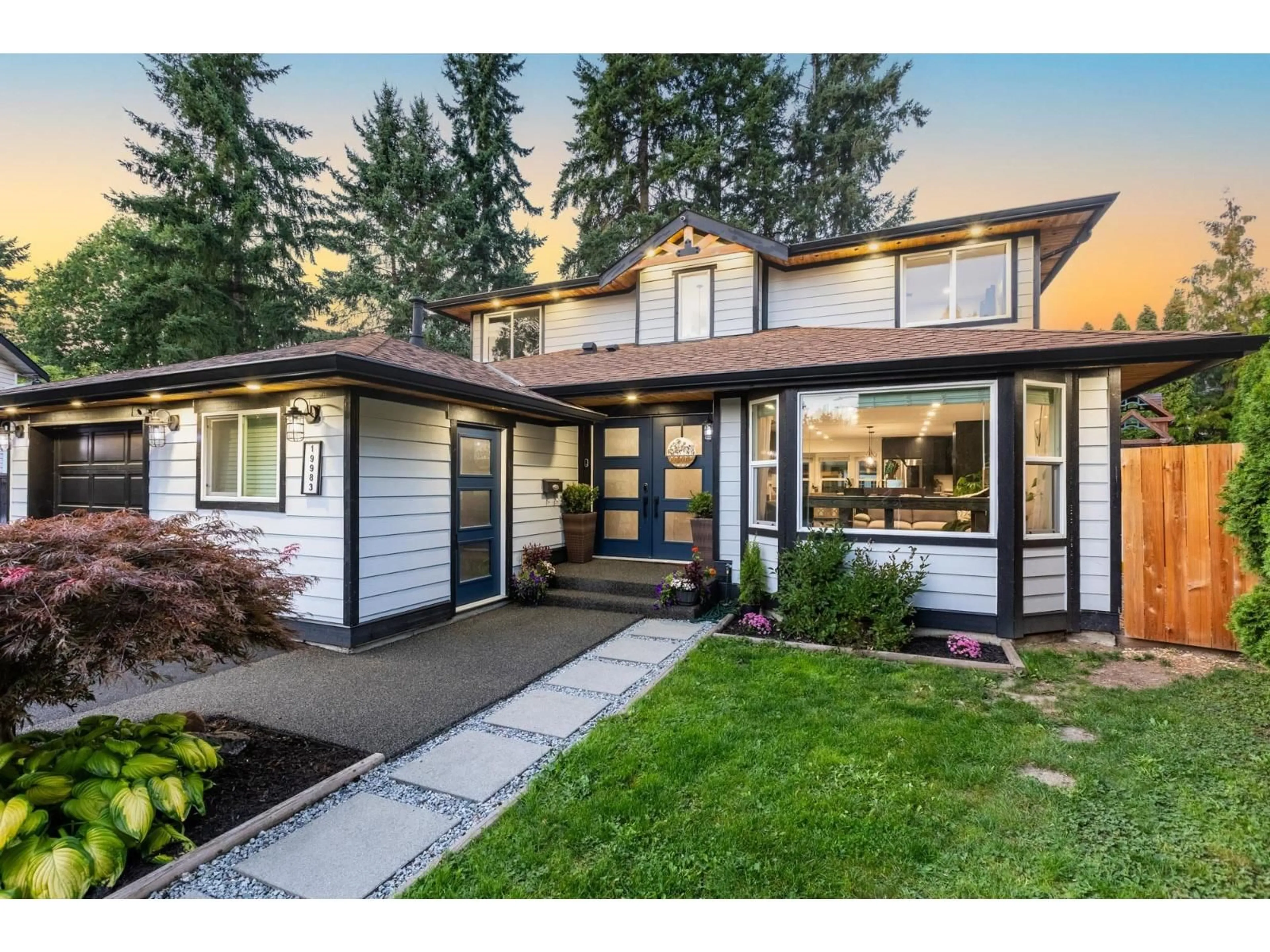 Home with vinyl exterior material, street for 19983 48A, Langley British Columbia V3A6Y1