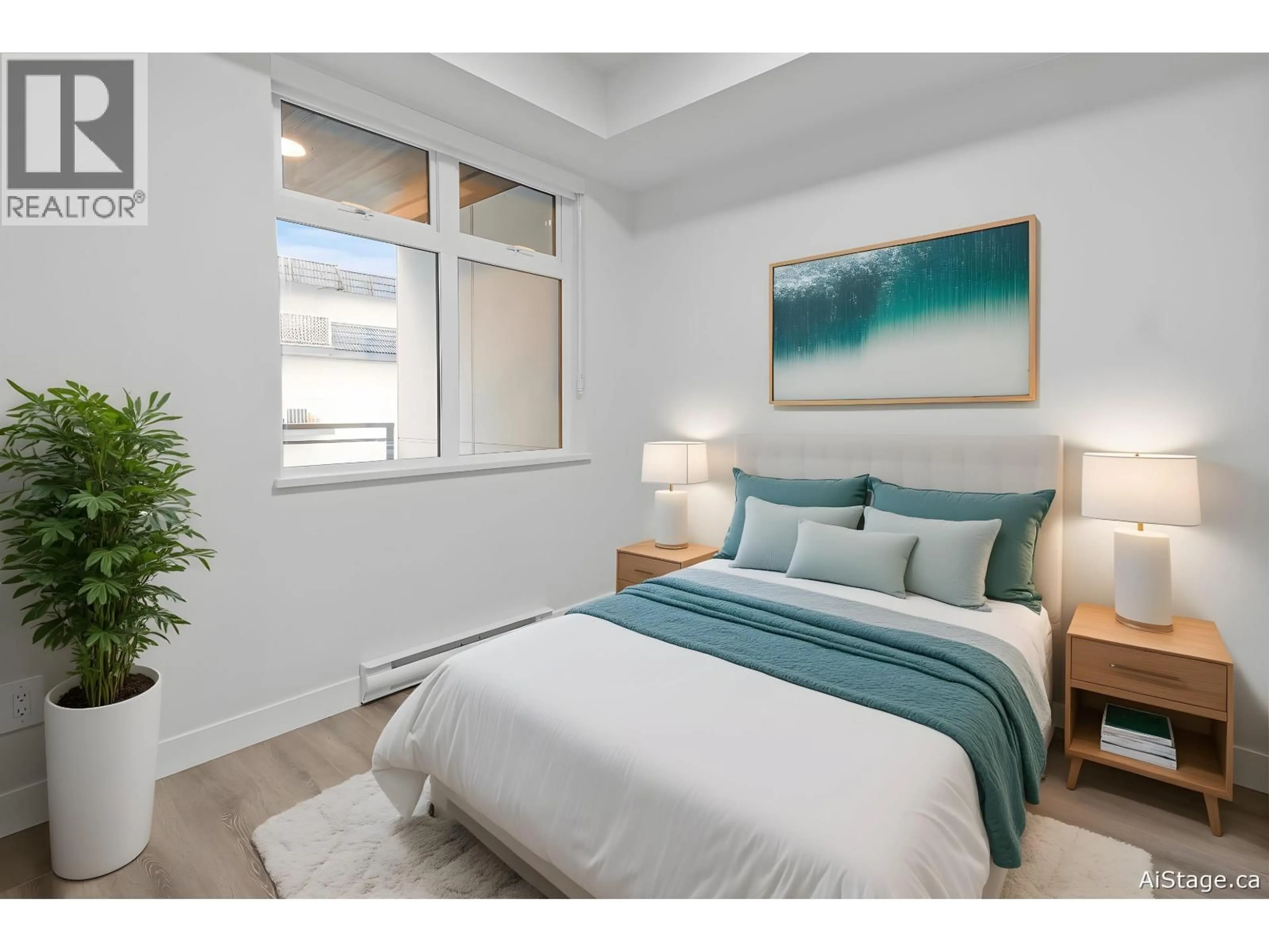 Bedroom with bed, unknown for 410 - 5535 HASTINGS STREET, Burnaby British Columbia V5B1R2