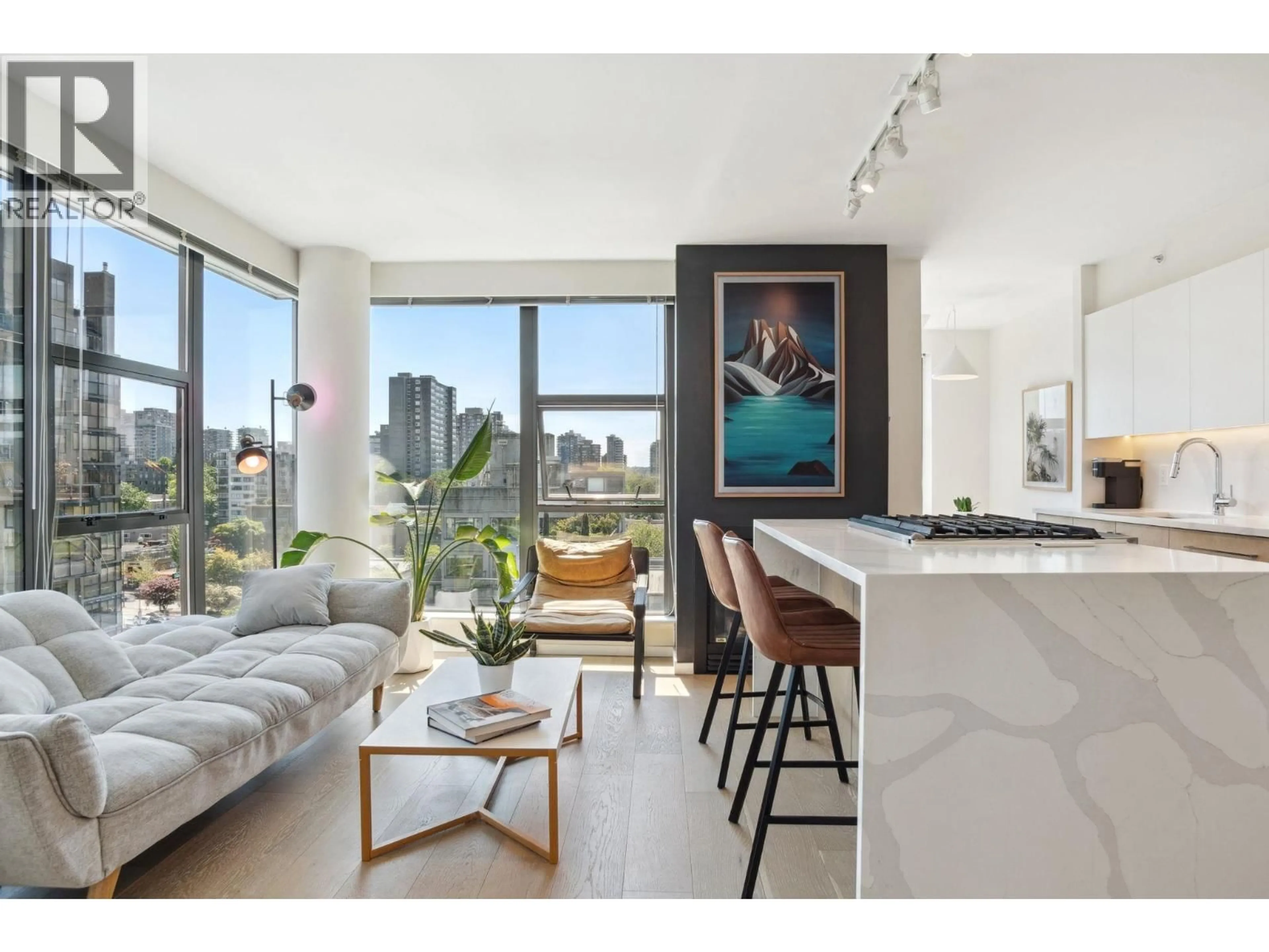 Living room with furniture, unknown for 1201 - 1723 ALBERNI STREET, Vancouver British Columbia V6G3G9
