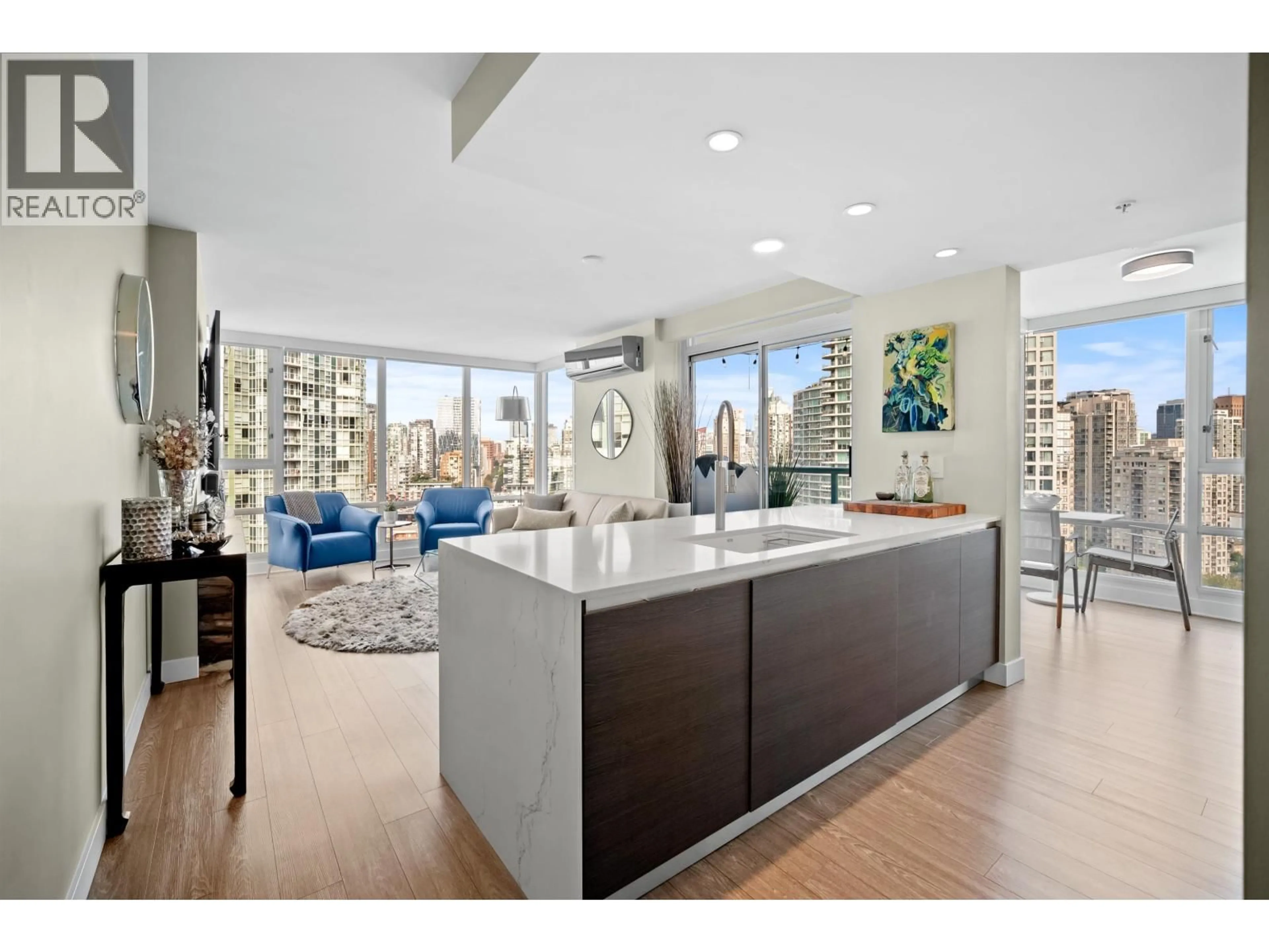 Open concept kitchen, unknown for 2606 - 1067 MARINASIDE CRESCENT, Vancouver British Columbia V6Z3A4