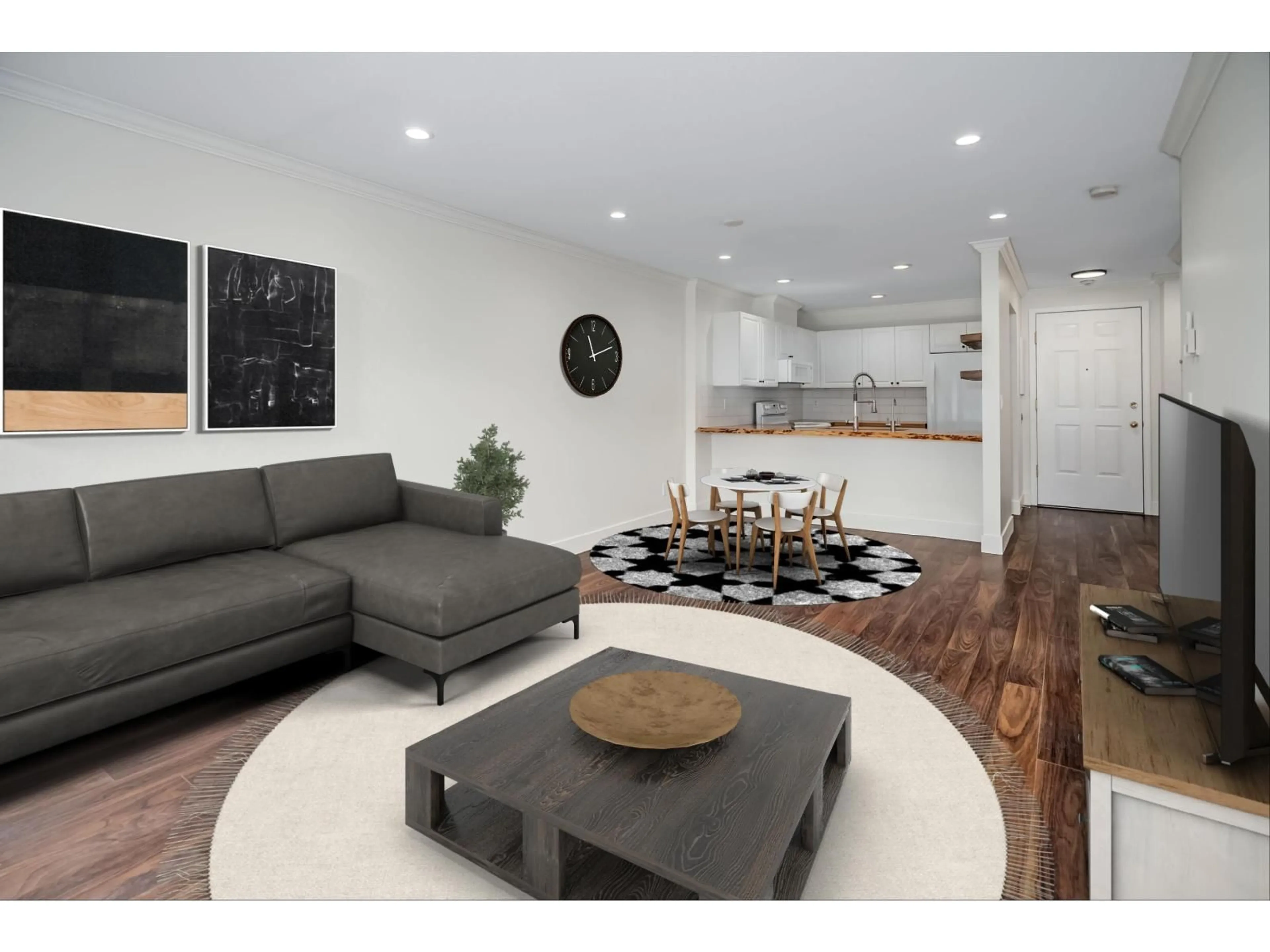 Living room with furniture, unknown for 205 - 9124 GLOVER, Langley British Columbia V1M2S4