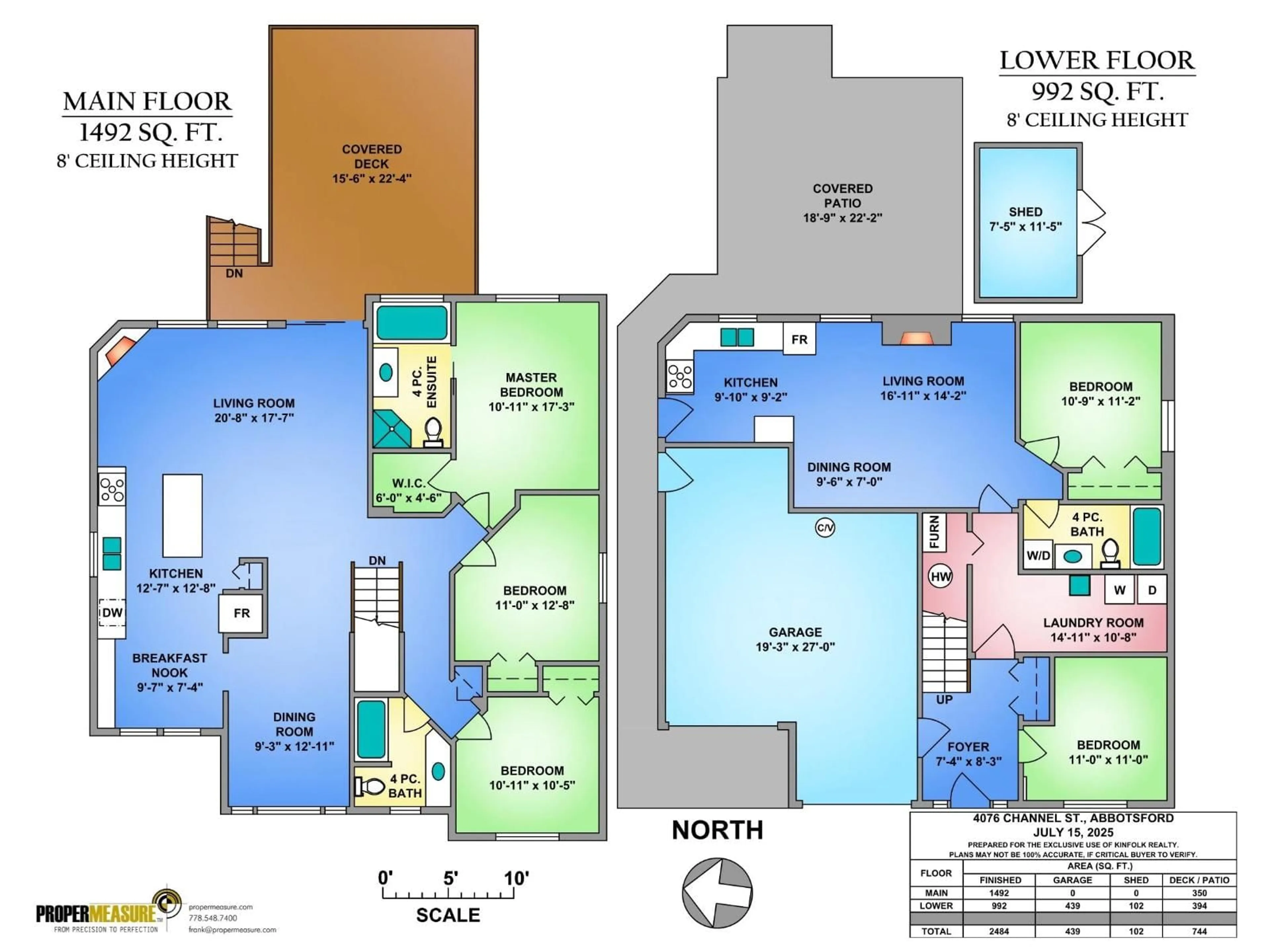 Floor plan for 4076 CHANNEL, Abbotsford British Columbia V3G3A6