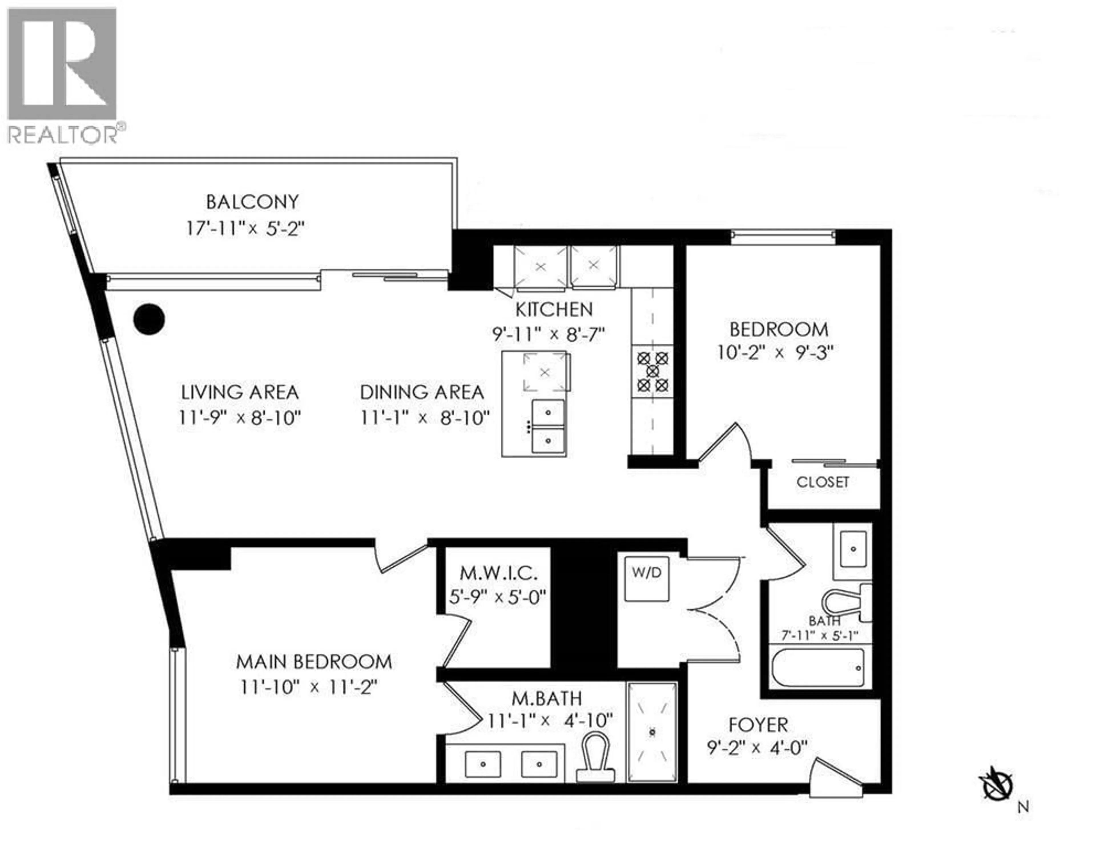 Floor plan for 403 - 5508 HOLLYBRIDGE WAY, Richmond British Columbia V7C0C7