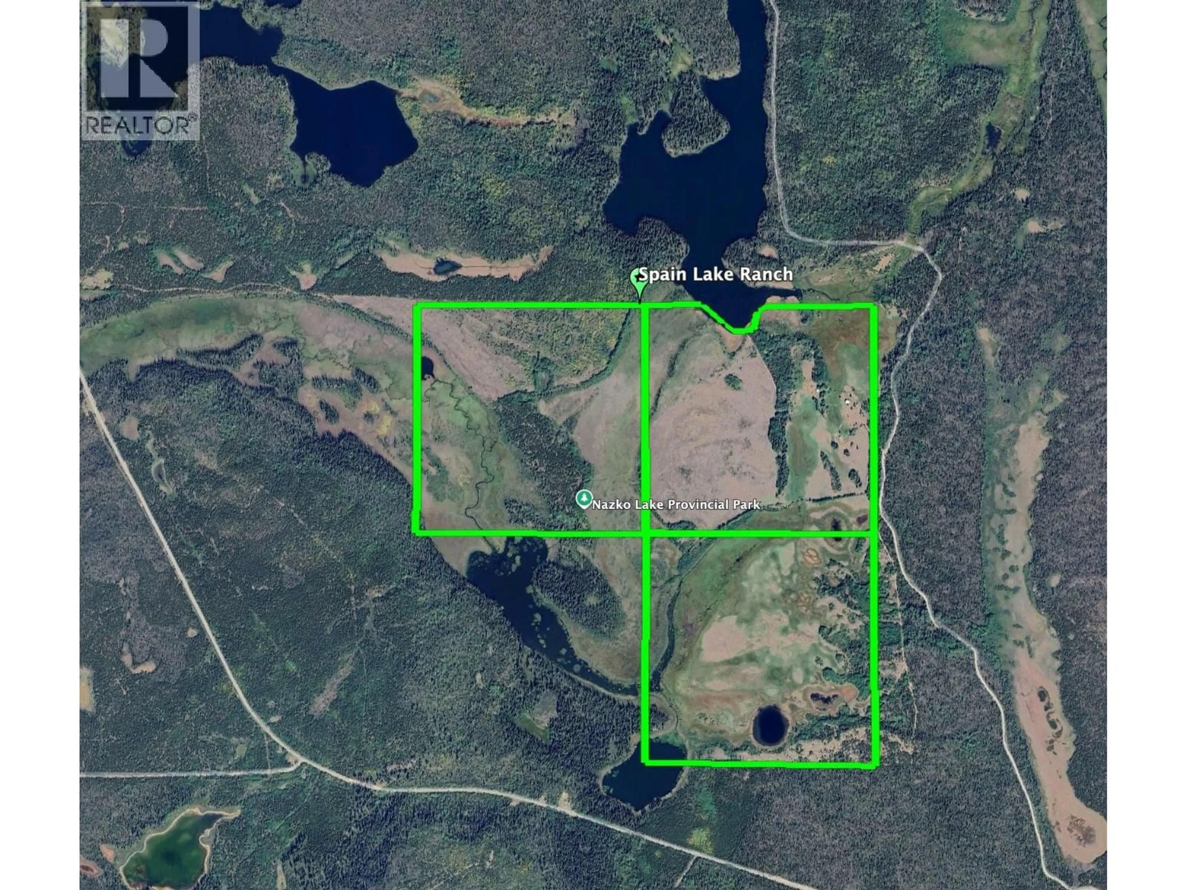 Picture of a map for 4800 ALEXIS CREEK - NAZKO ROAD, Williams Lake British Columbia V0L1K0