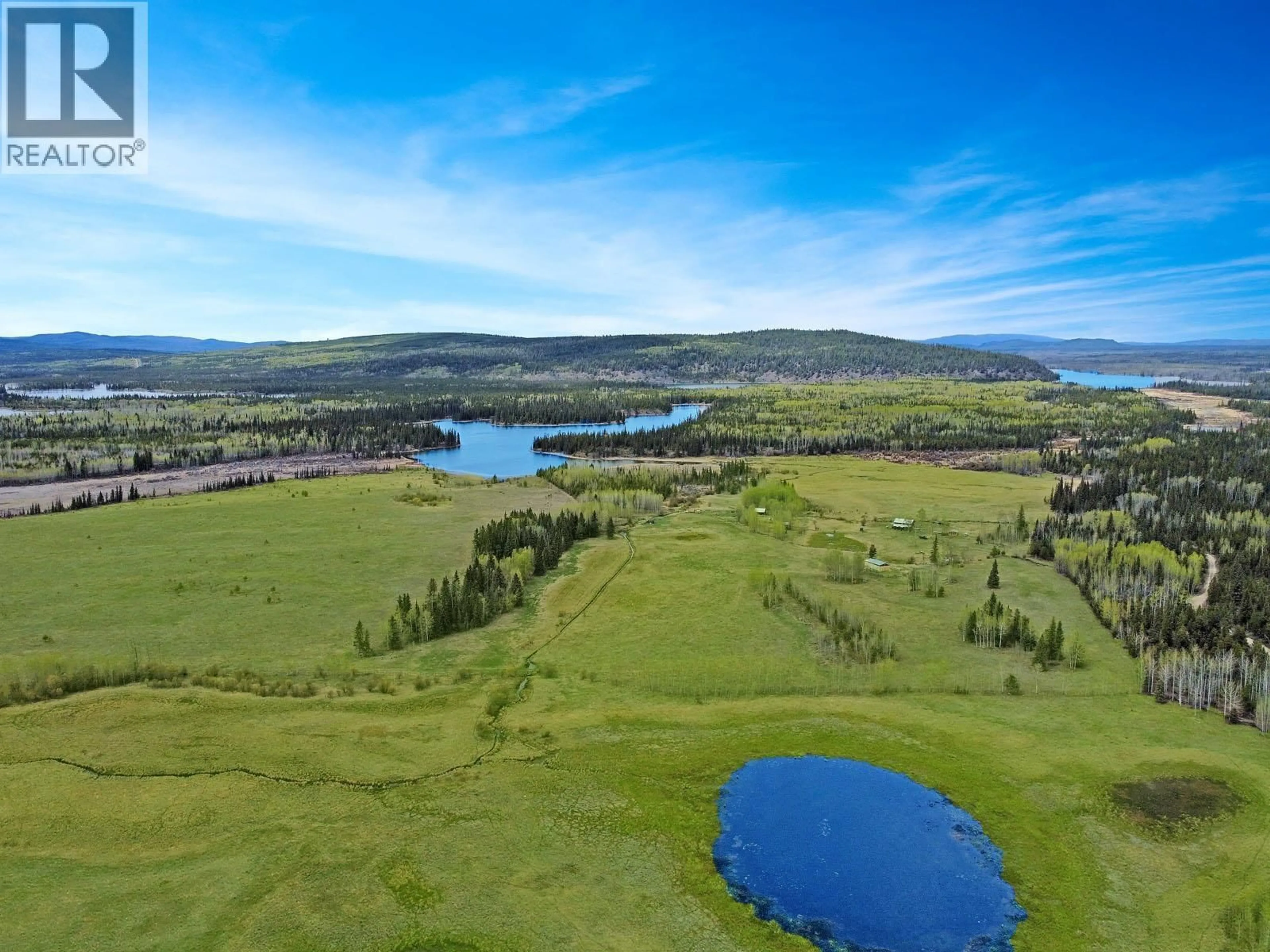A pic from outside/outdoor area/front of a property/back of a property/a pic from drone, water/lake/river/ocean view for 4800 ALEXIS CREEK - NAZKO ROAD, Williams Lake British Columbia V0L1K0