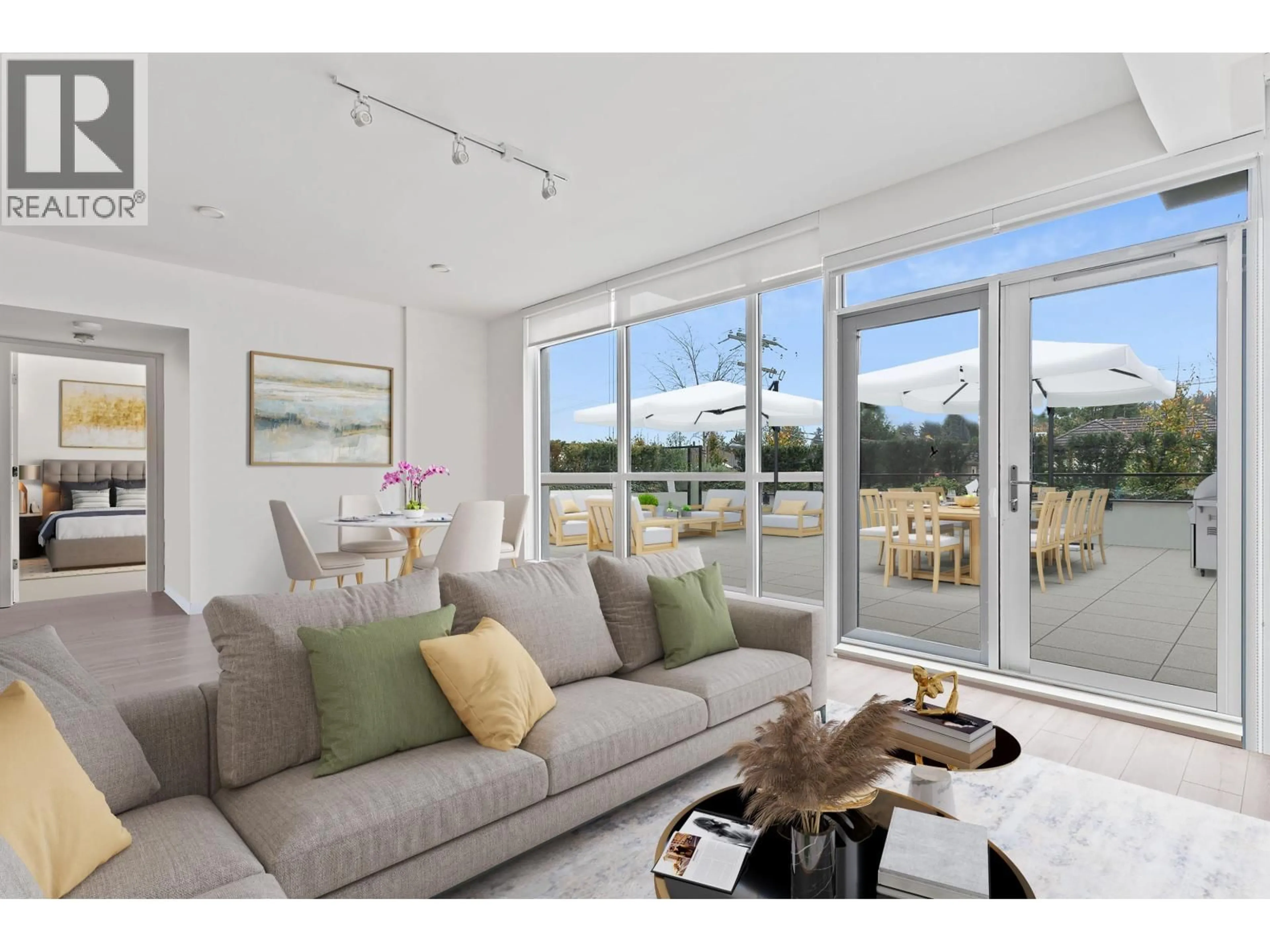 Living room with furniture, unknown for 372 - 438 KING EDWARD AVENUE, Vancouver British Columbia V5Y0M5
