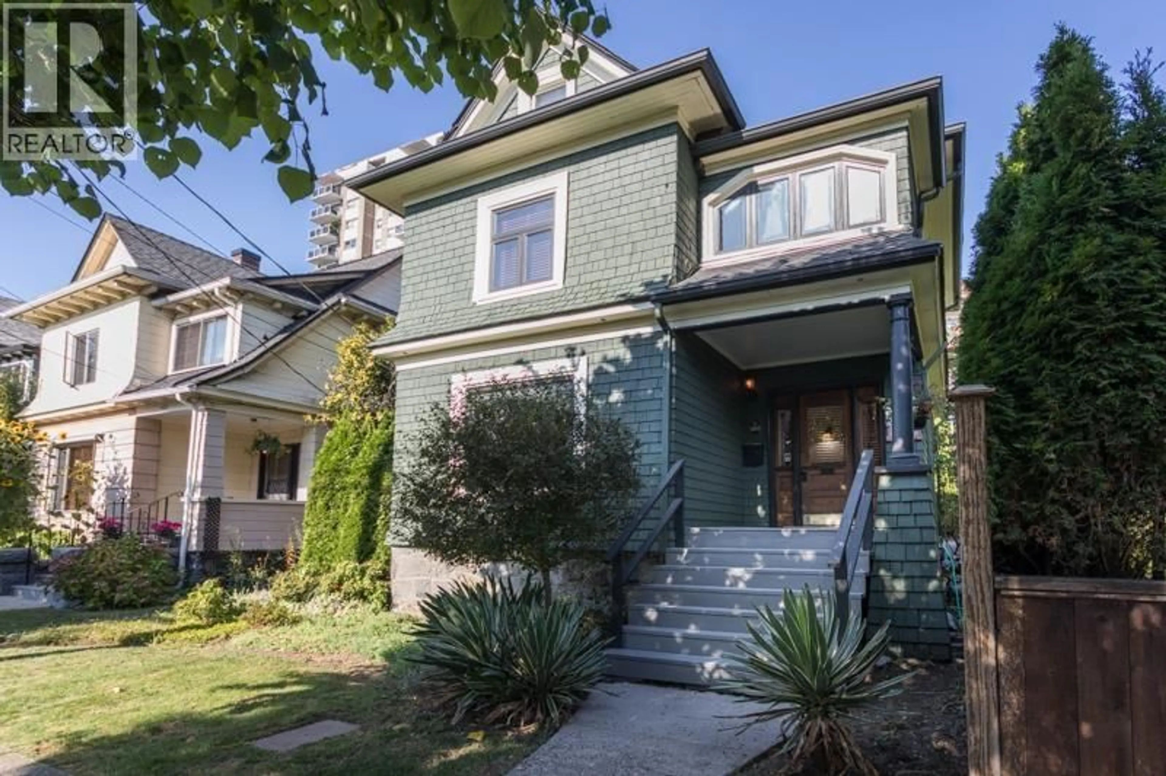 Home with brick exterior material, street for 403 NINTH STREET, New Westminster British Columbia V3M3V9