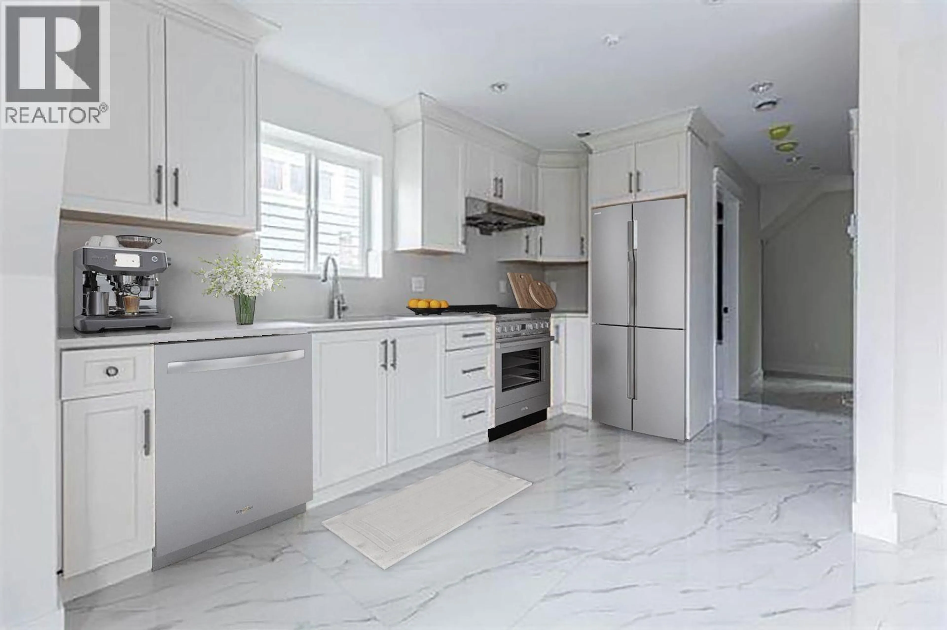 Contemporary kitchen, ceramic/tile floor for 1018 - 24TH AVENUE, Vancouver British Columbia V5V2B1
