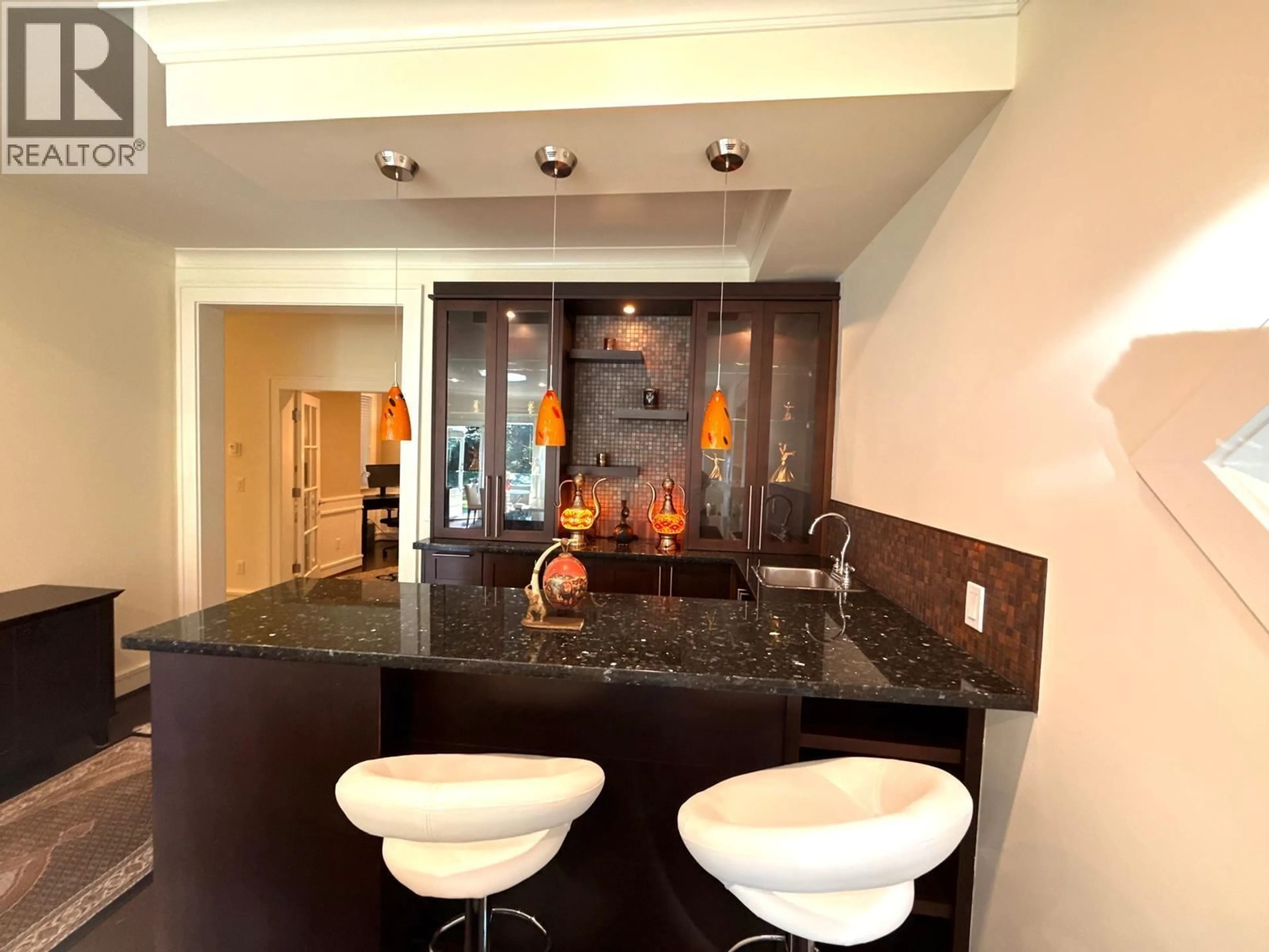 Contemporary kitchen, ceramic/tile floor for 1017 CANYON BOULEVARD, North Vancouver British Columbia V7R2K3