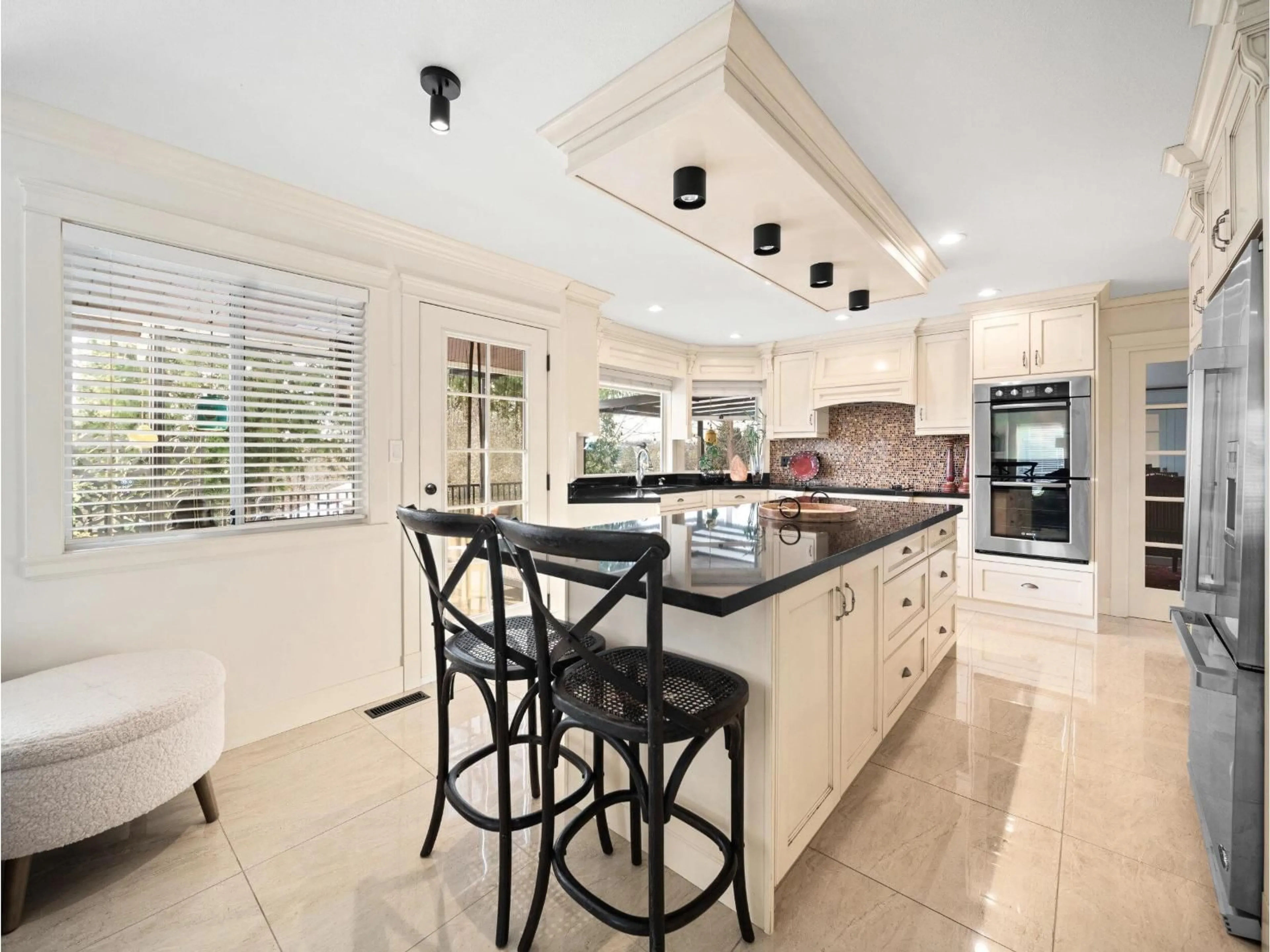 Contemporary kitchen, ceramic/tile floor for 15160 81, Surrey British Columbia V3S7B9