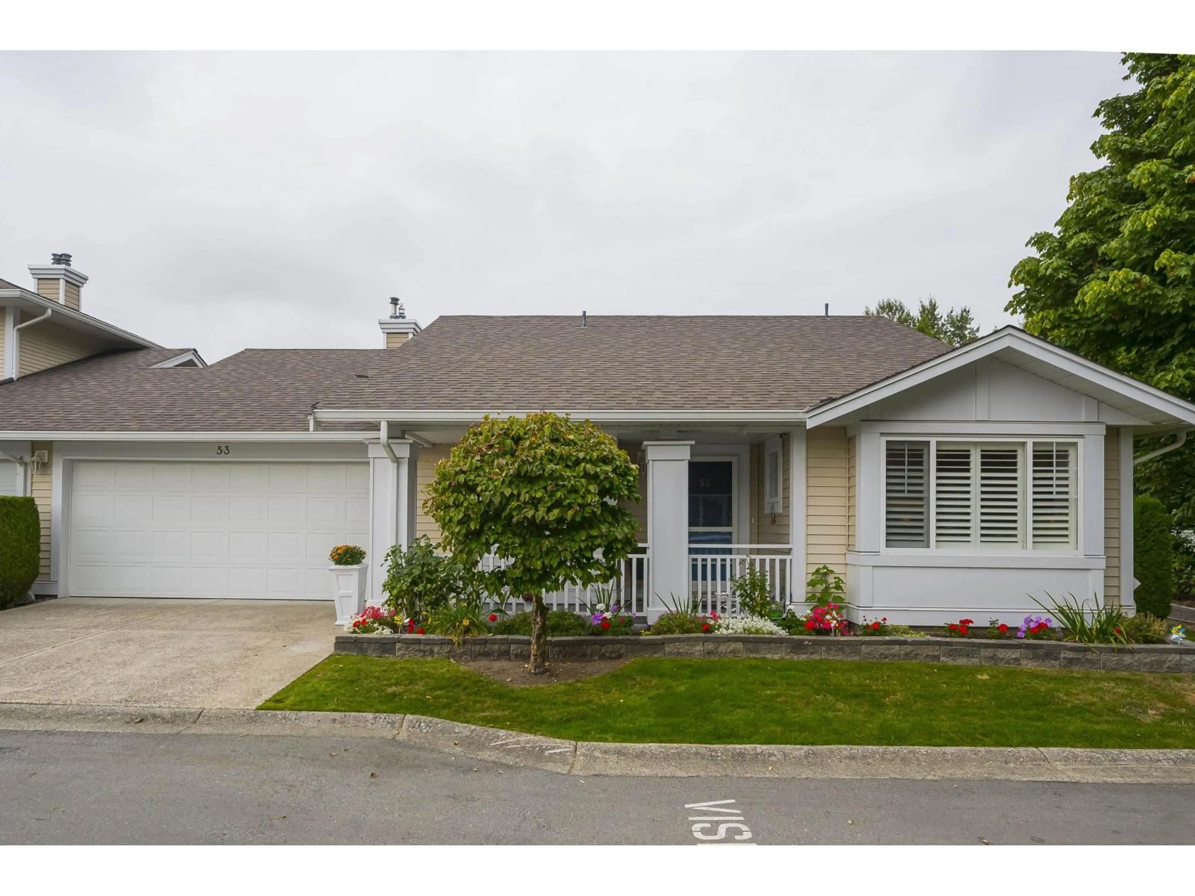 Home with vinyl exterior material, street for 53 - 6885 184, Surrey British Columbia V3S9G1