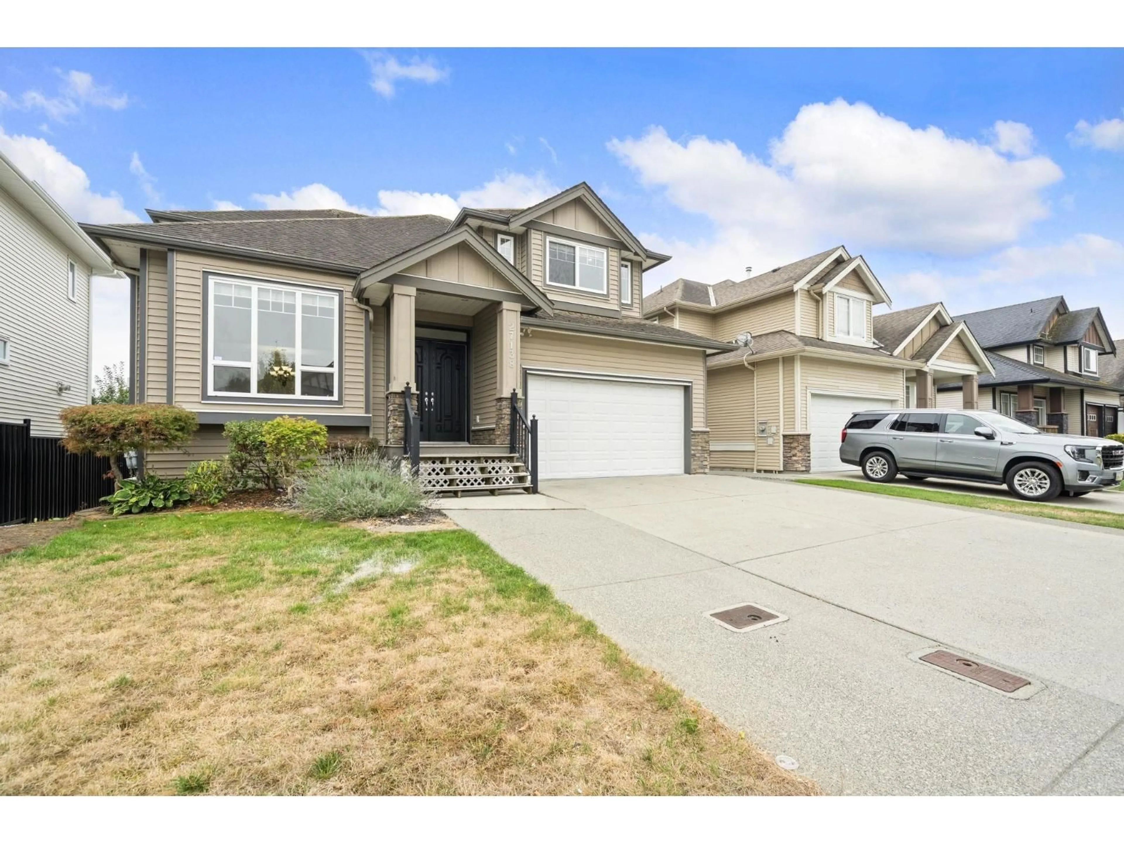 Home with vinyl exterior material, street for 27138 35, Langley British Columbia V4W0A5