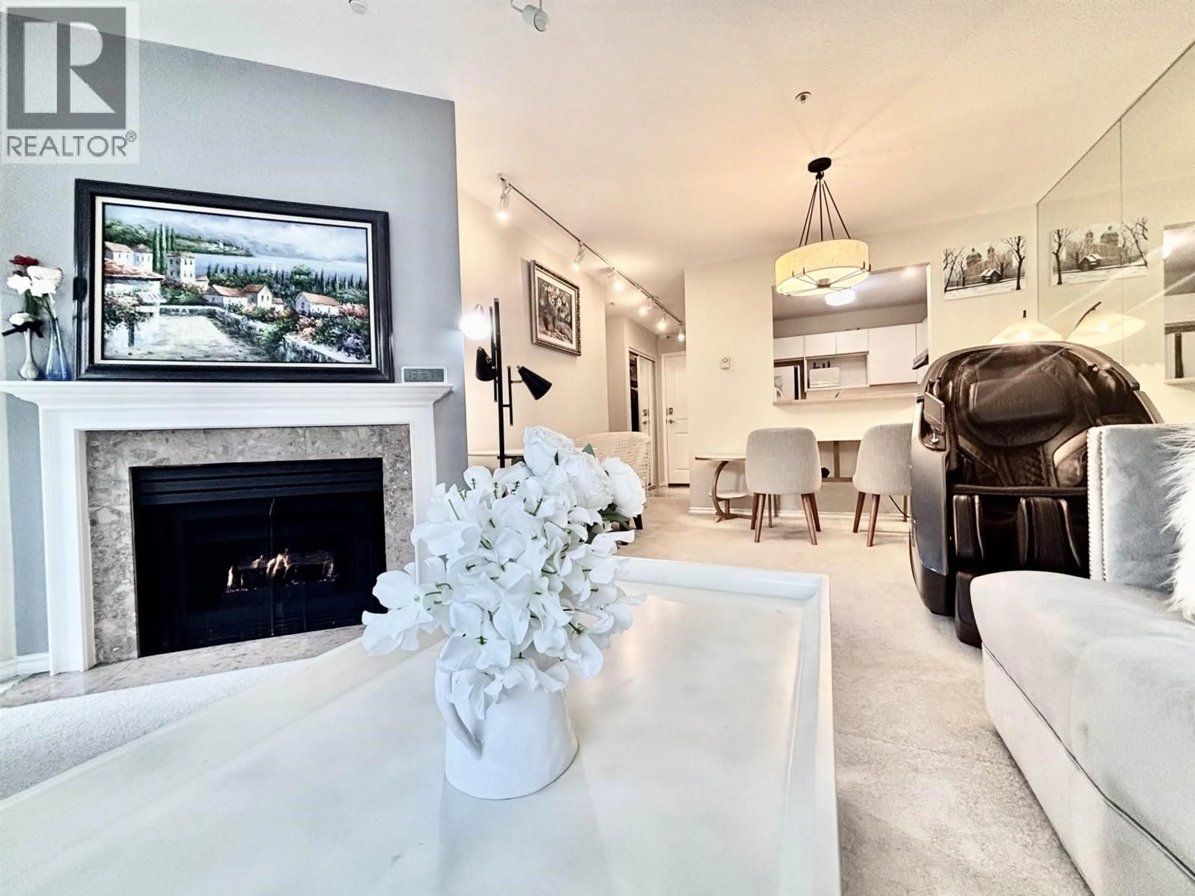Living room with furniture, ceramic/tile floor for 213 - 525 WHEELHOUSE SQUARE, Vancouver British Columbia V5Z4L8