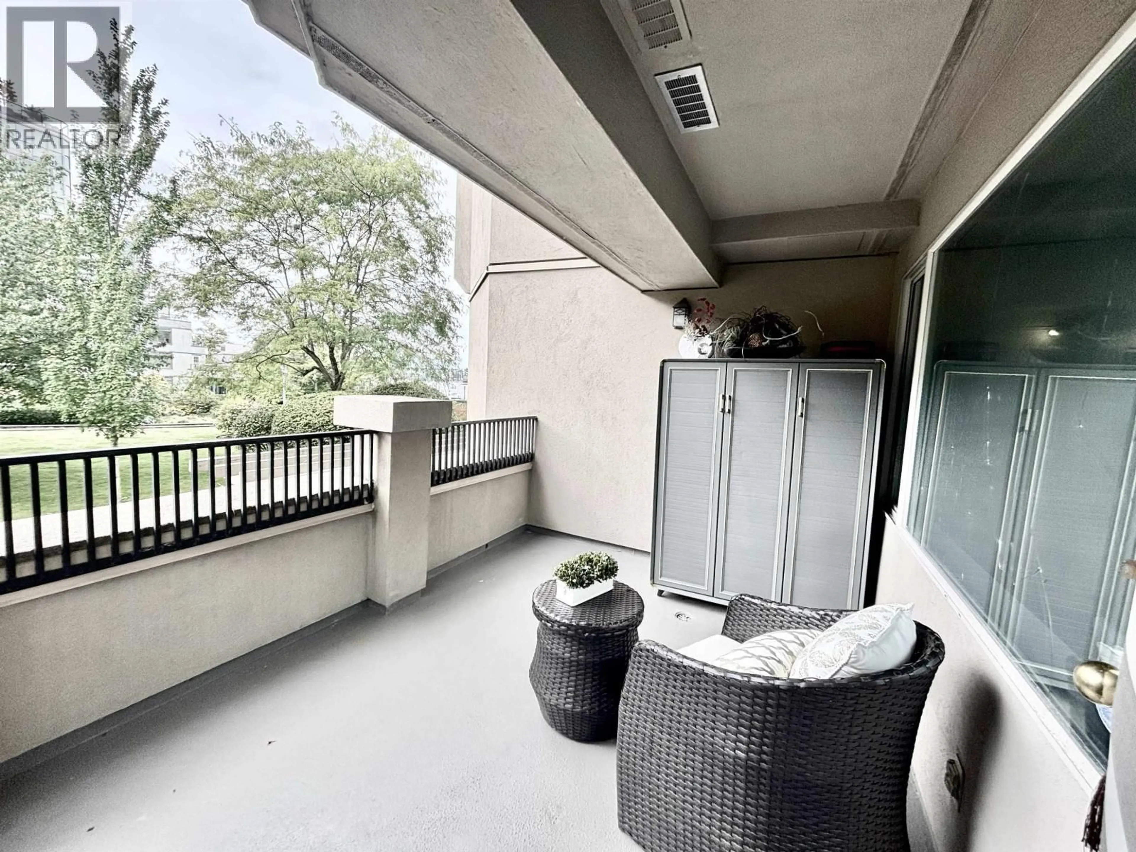 Balcony in the apartment, unknown for 213 - 525 WHEELHOUSE SQUARE, Vancouver British Columbia V5Z4L8