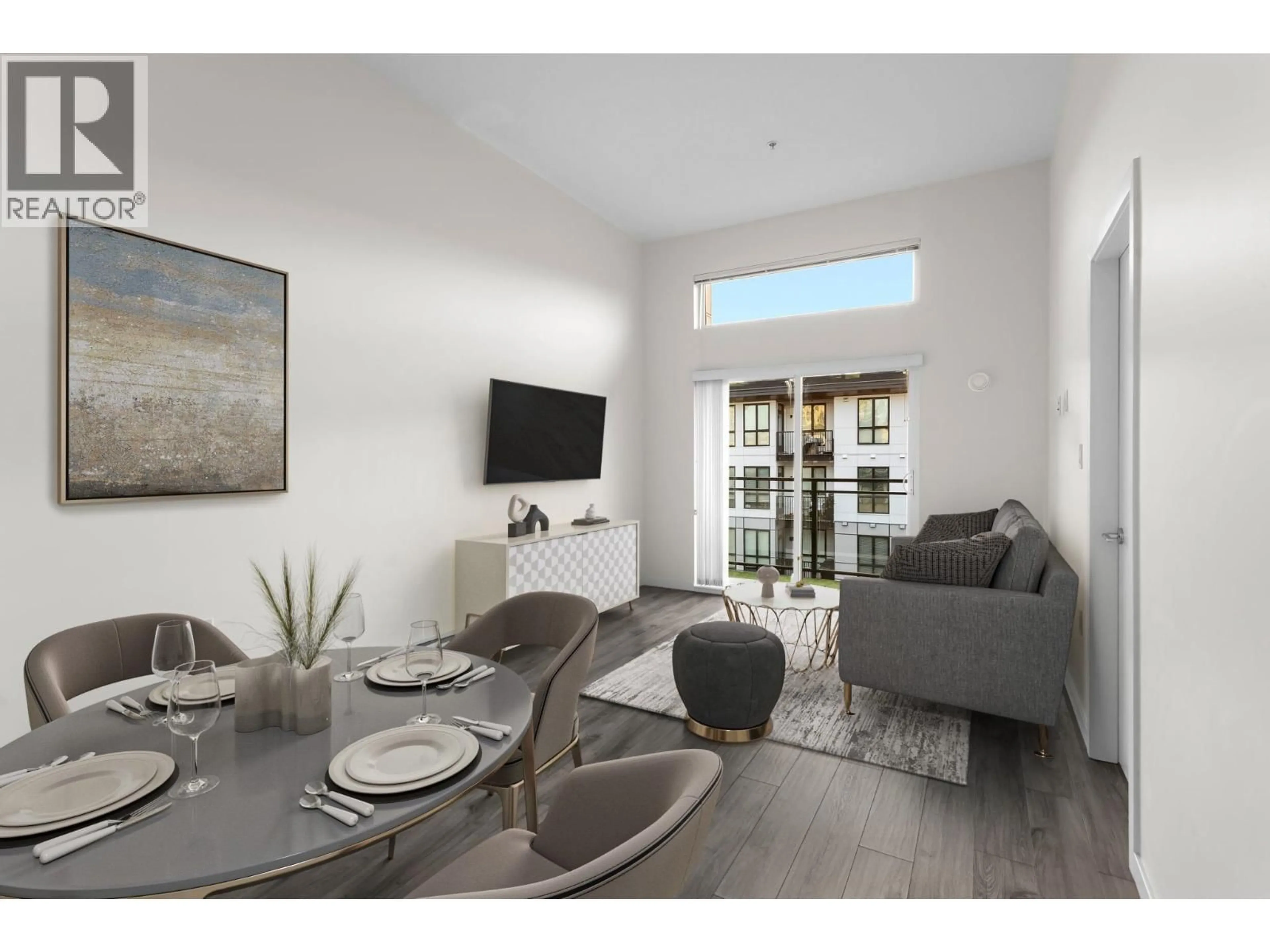 Living room with furniture, unknown for 605 - 621 REGAN AVENUE, Coquitlam British Columbia V3J0K1