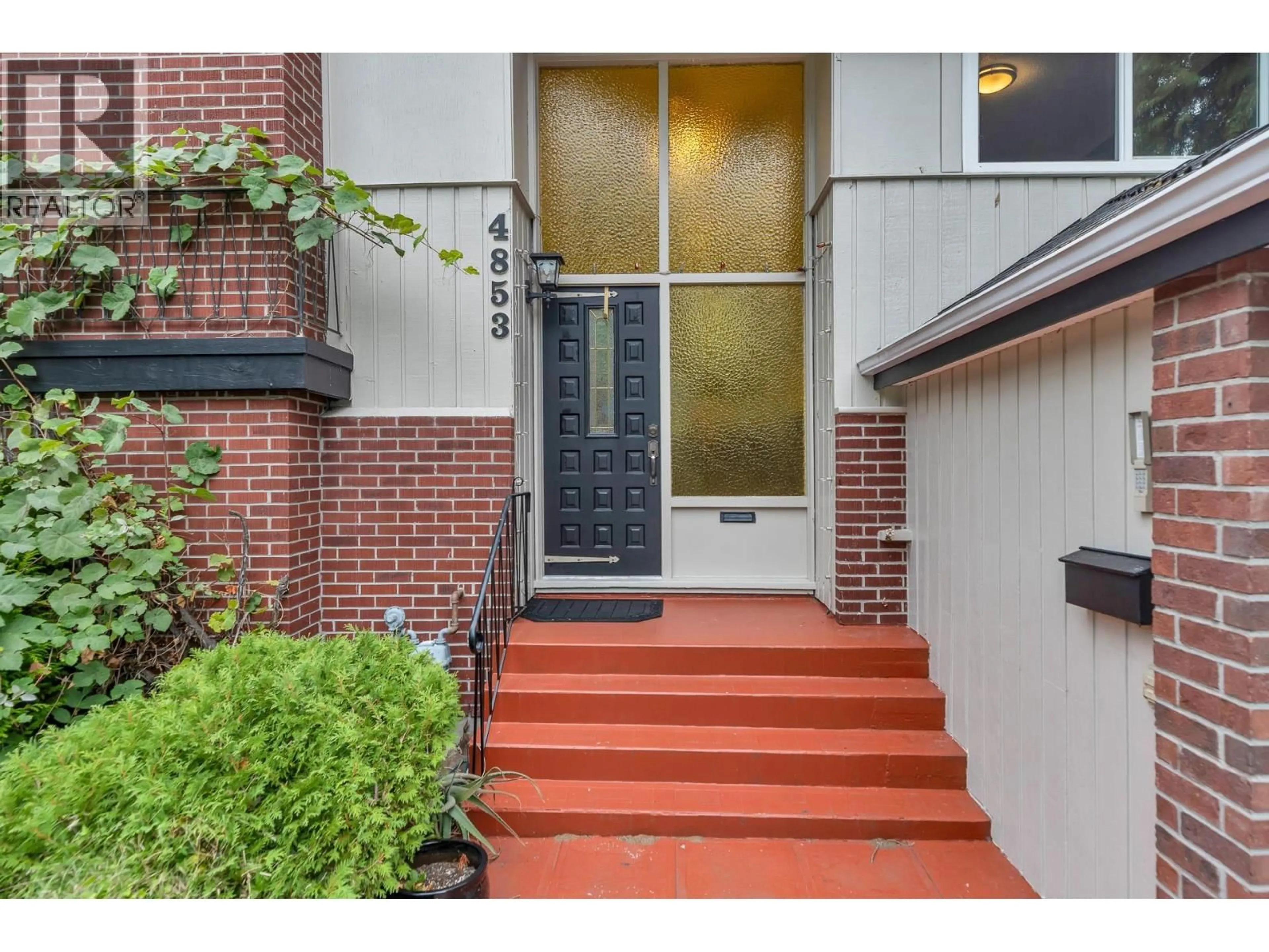 Home with brick exterior material, street for 4853 6 AVENUE, Delta British Columbia V4M1L2
