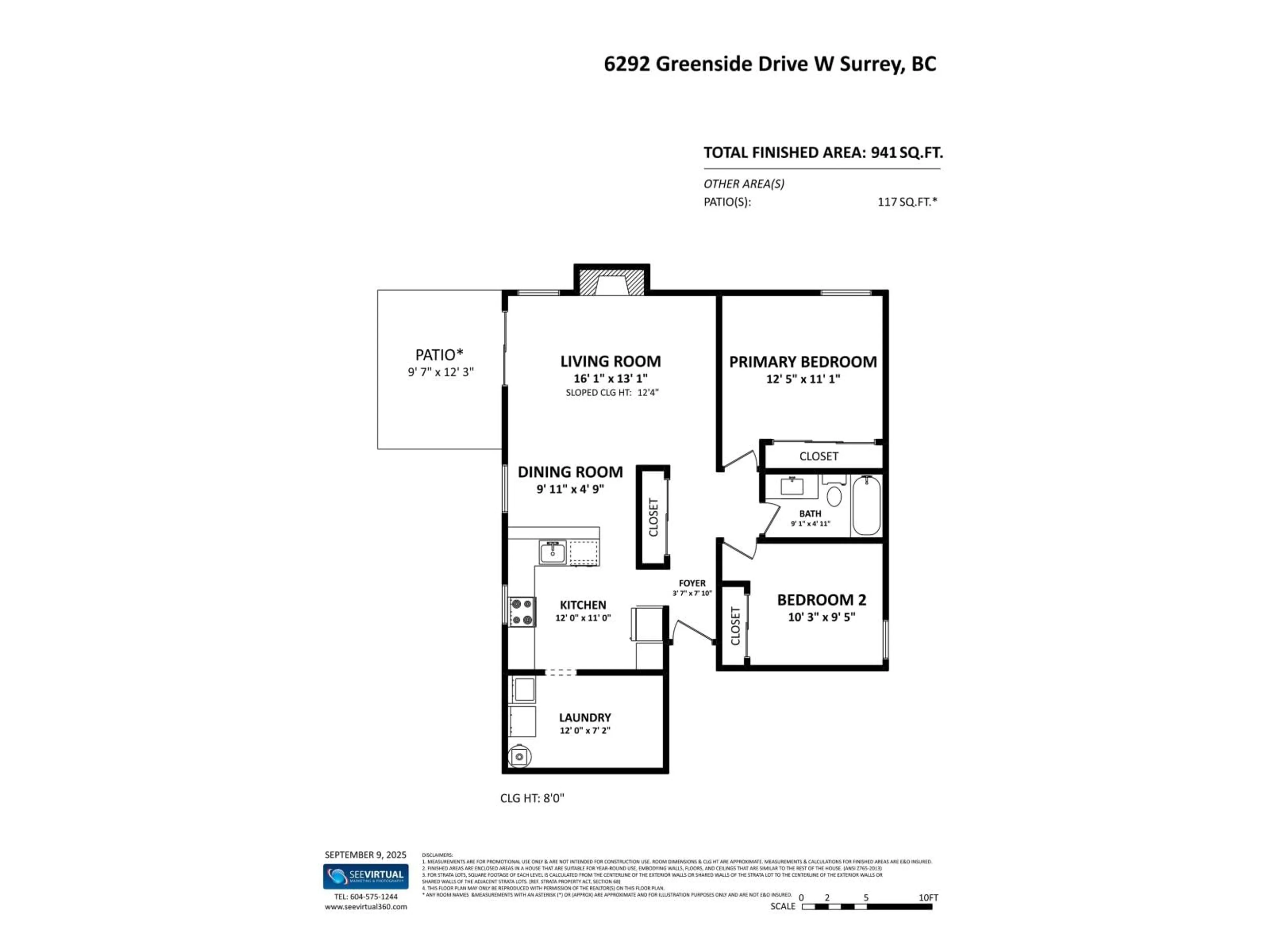 Floor plan for 6292 W GREENSIDE, Surrey British Columbia V3S5M8